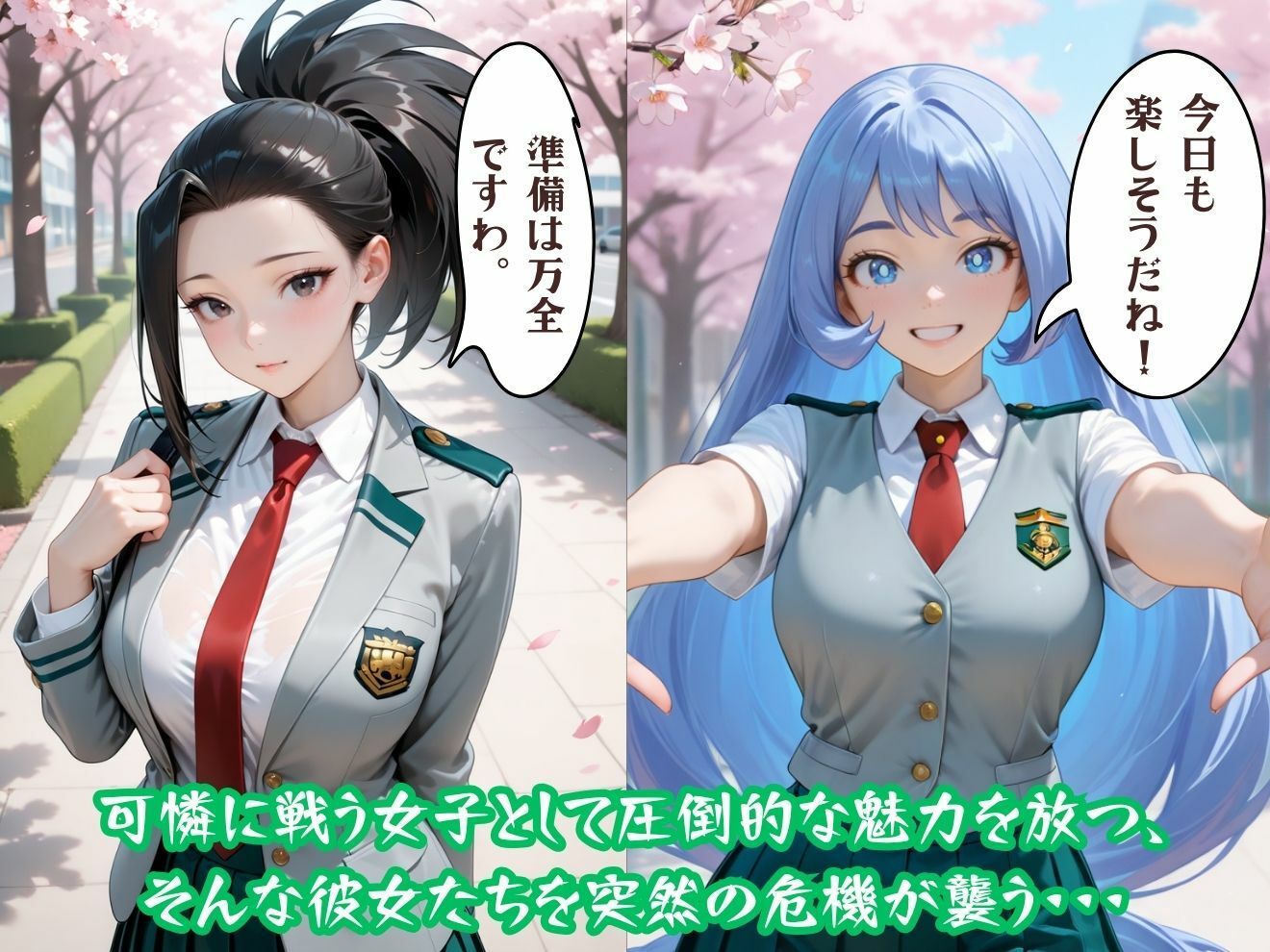 異種姦ヒロイン凌●〜ヒロアカ編〜 - サンプル画像 2