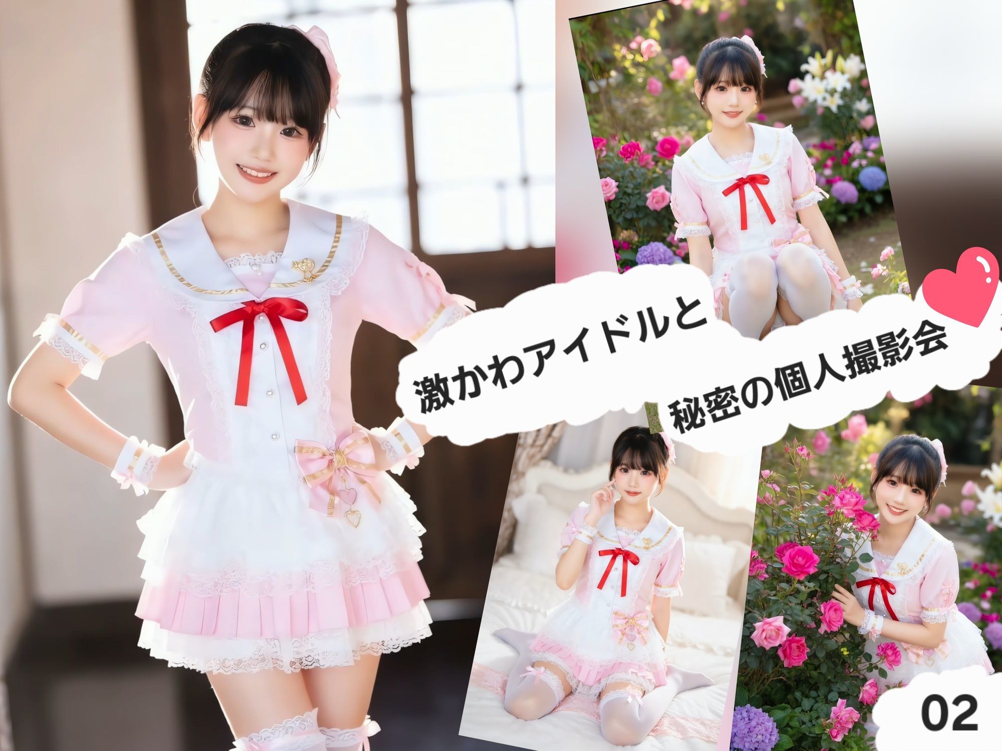 激かわアイドルと秘密の個人撮影会02 - サンプル画像 1