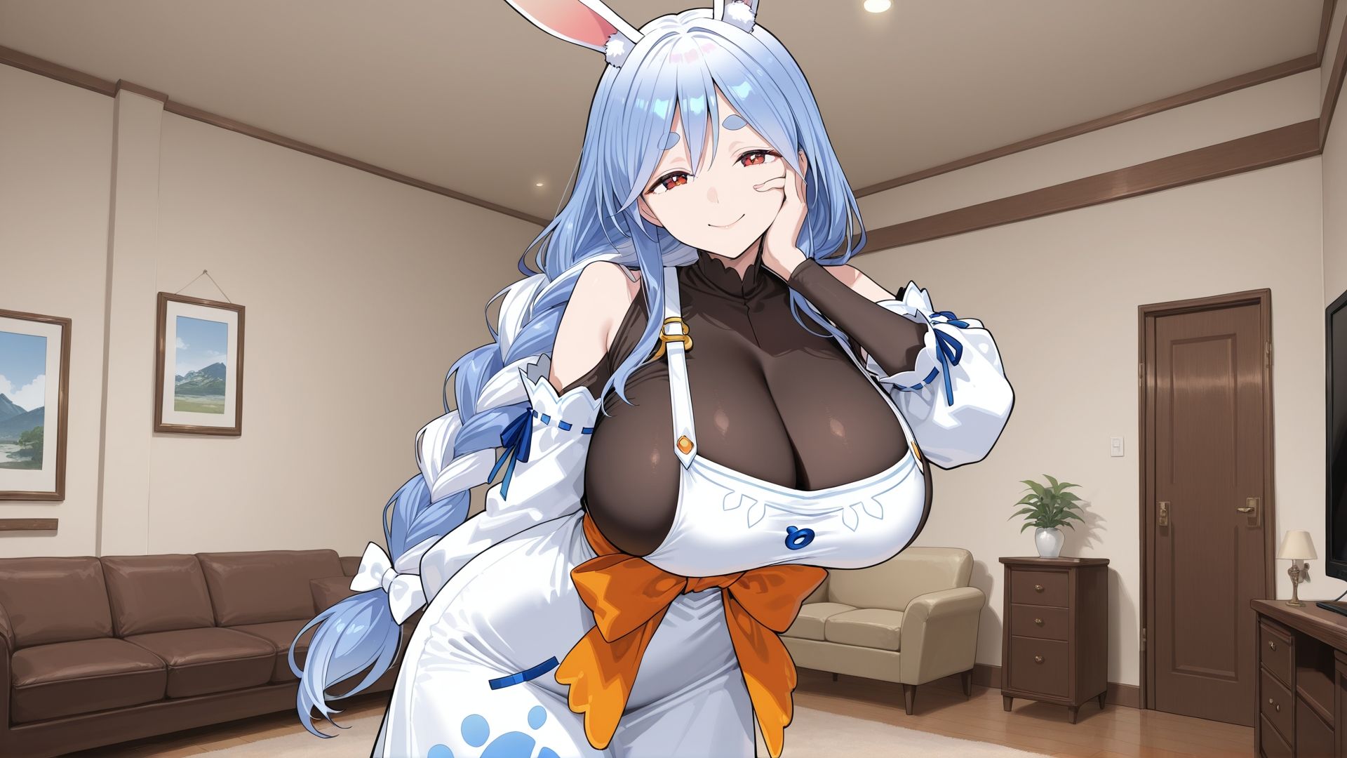 寝ている○○にぶっかけ まみー編 - サンプル画像 1