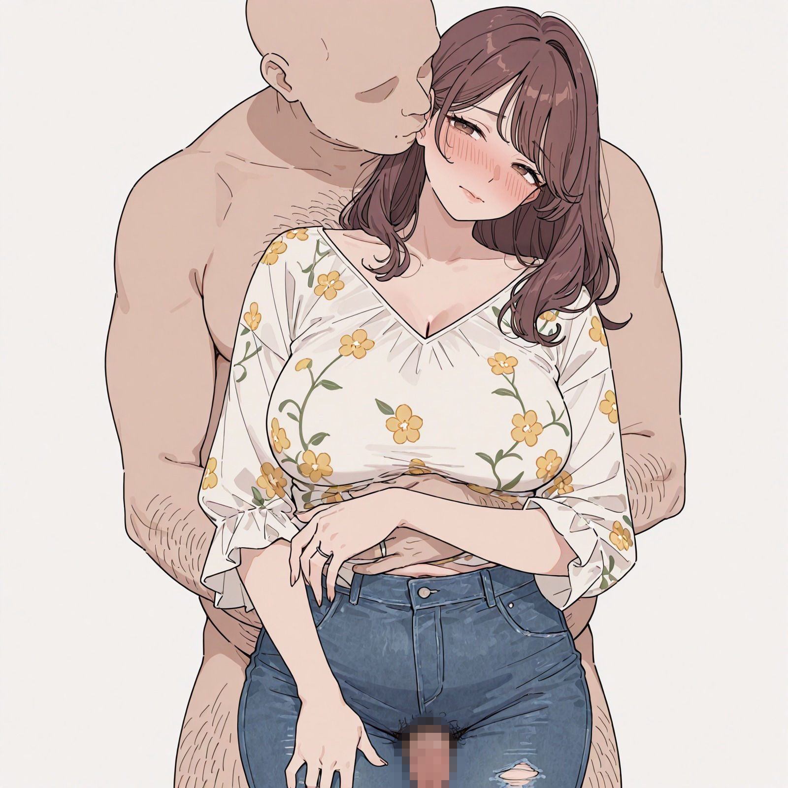 近所の美ジーンズ妻の両穴を美味しく頂いちゃいましたw vol.2【人妻  橋本まり30歳】 - サンプル画像 1