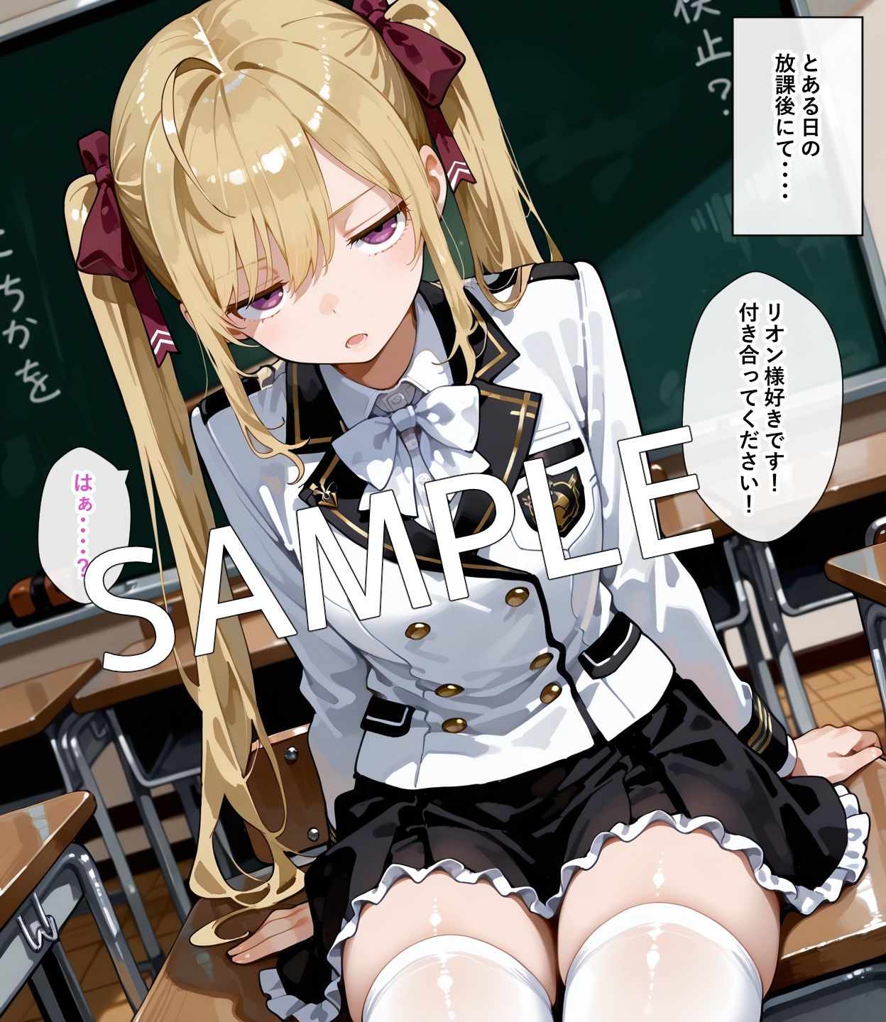 【セリフ付】鷹〇リオン育成計画 - サンプル画像 5