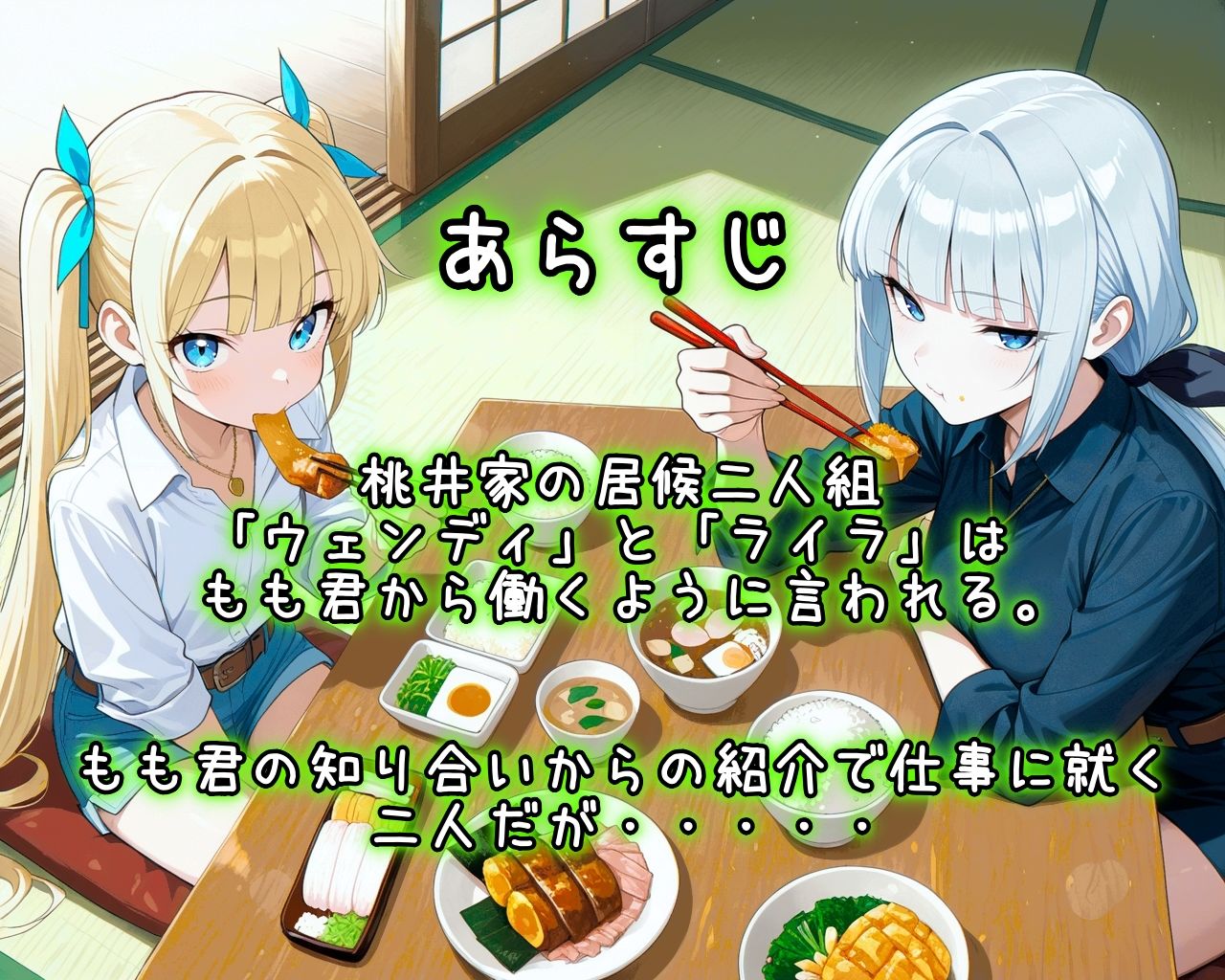 ［ゴウェザフざえもんR］居候達の幕間劇 - サンプル画像 1