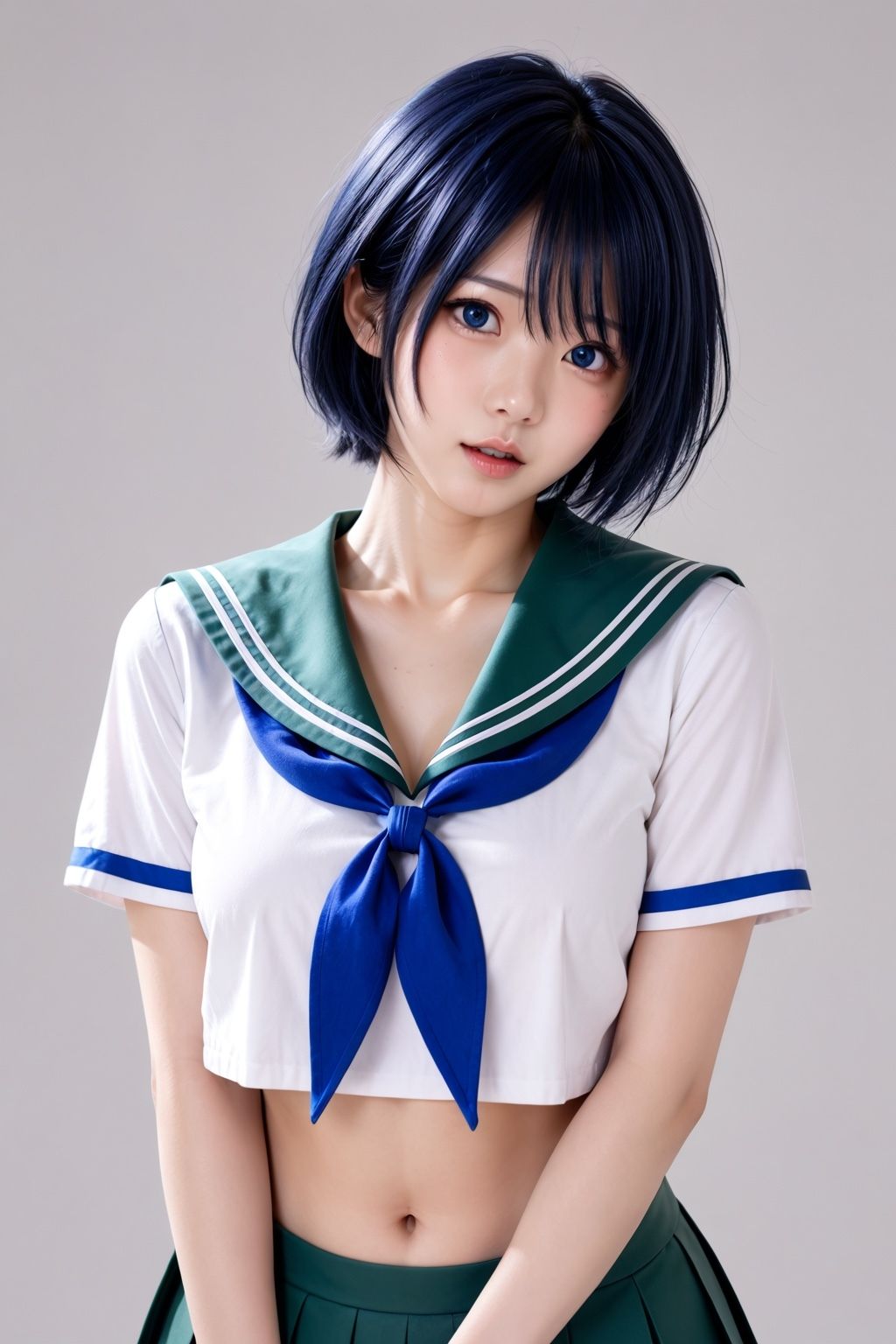 制服魔法少女の敗北記録 〜変身前に全穴開拓された少女〜 - サンプル画像 1