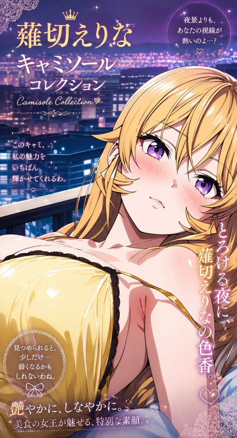 薙切えりなキャミソールコレクション - サンプル画像 6