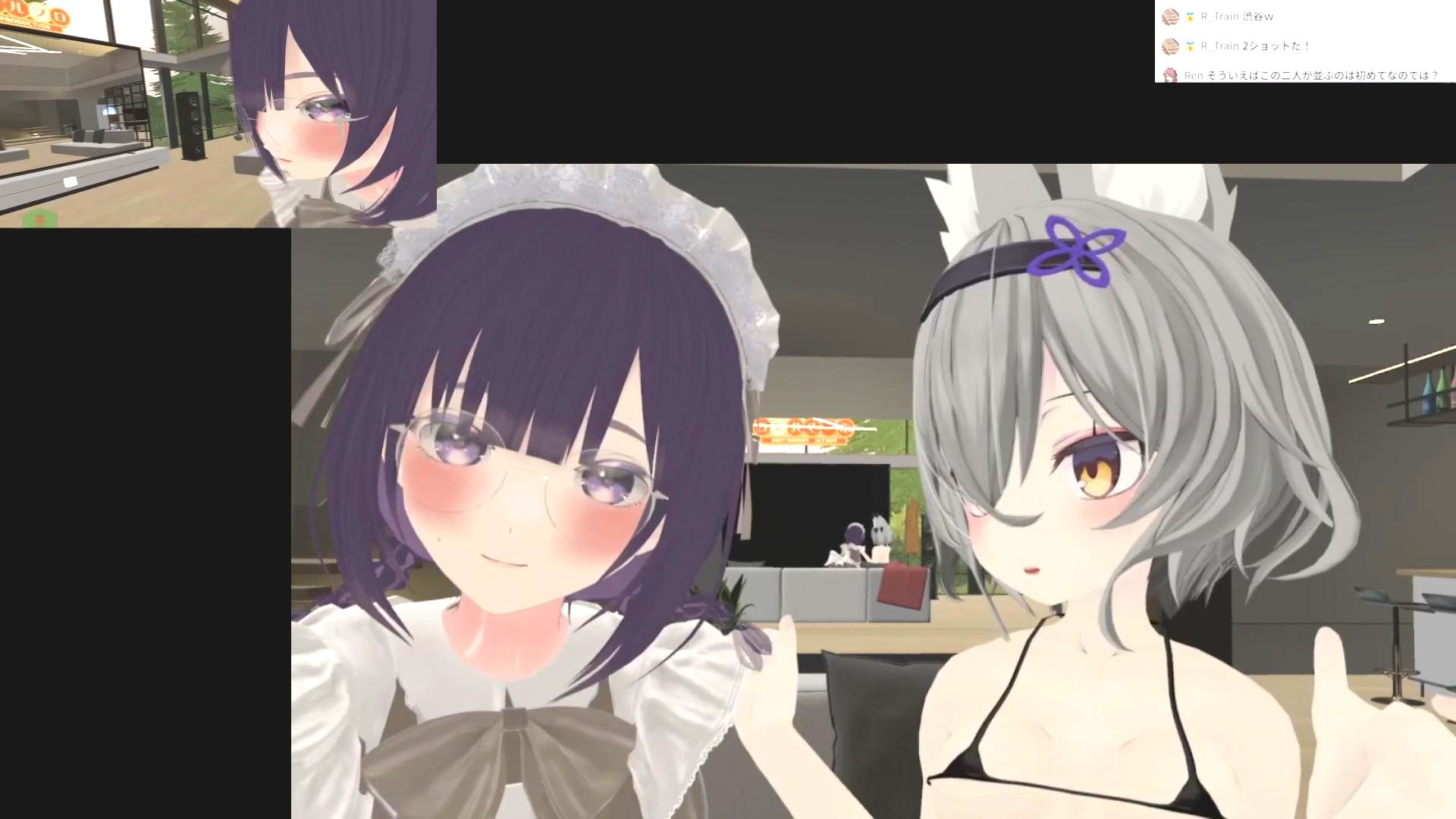ゆらがわもふぃさんがエッチなことをしながらメタバースの中で事務乃あんずさんに撮影される動画 ymfy-20260605 - サンプル画像 8