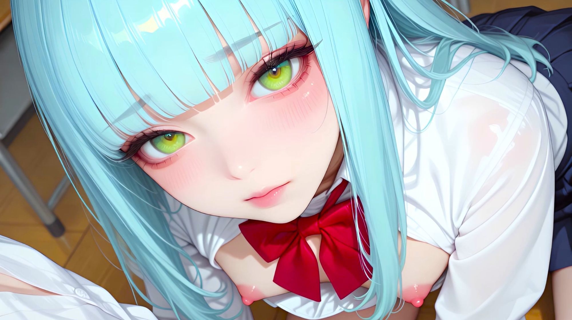 【ちっぱい長尺動画】誘惑女学園  つるぺたC等部！【超ヌルヌル映像】 - サンプル画像 5