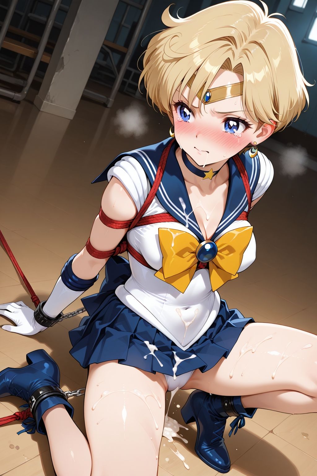 夢見る乙女の調教コレクション9〜美少女戦士〇ーラームーン風6・天王〇るか風・緊縛編 - サンプル画像 5