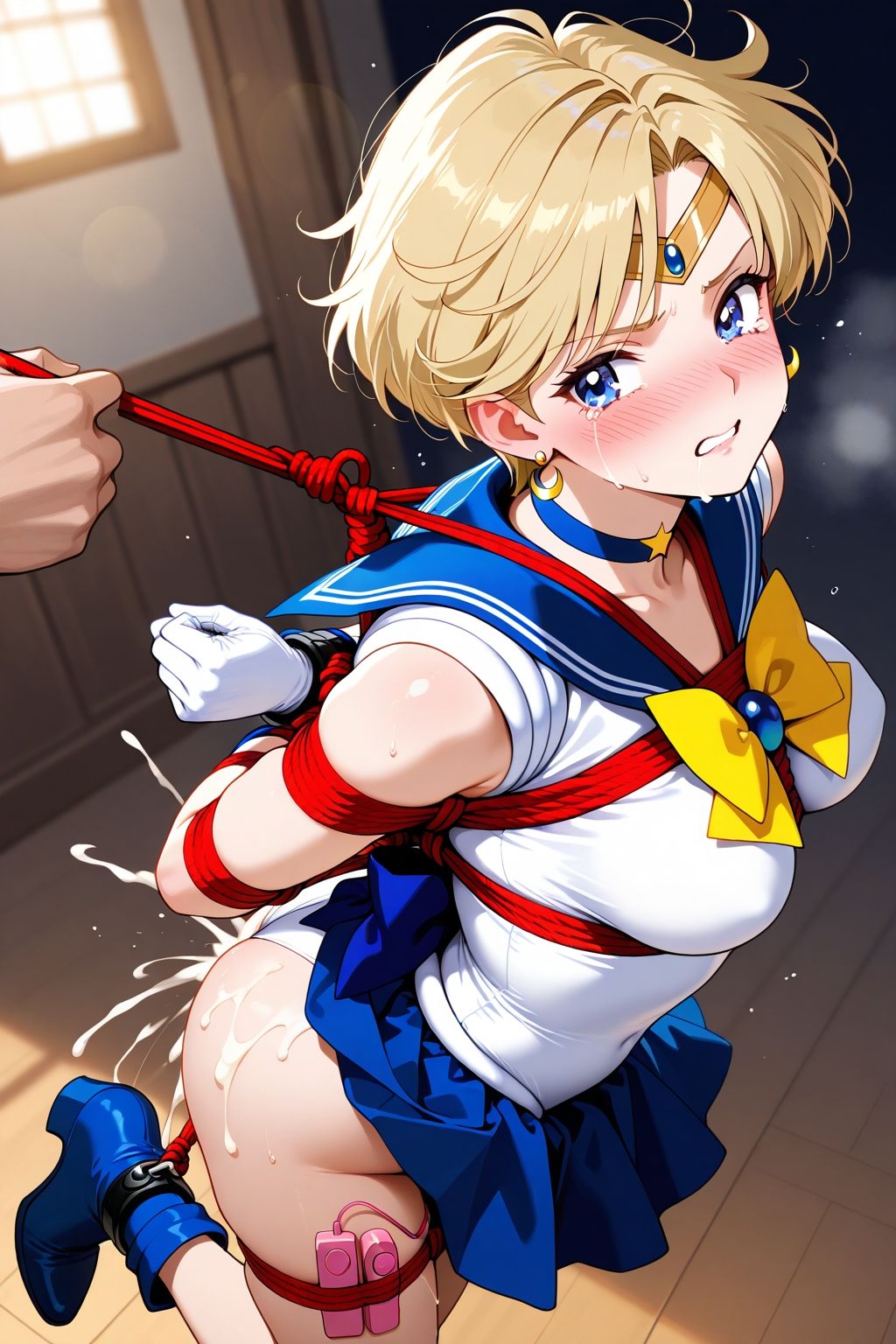 夢見る乙女の調教コレクション9〜美少女戦士〇ーラームーン風6・天王〇るか風・緊縛編 - サンプル画像 9