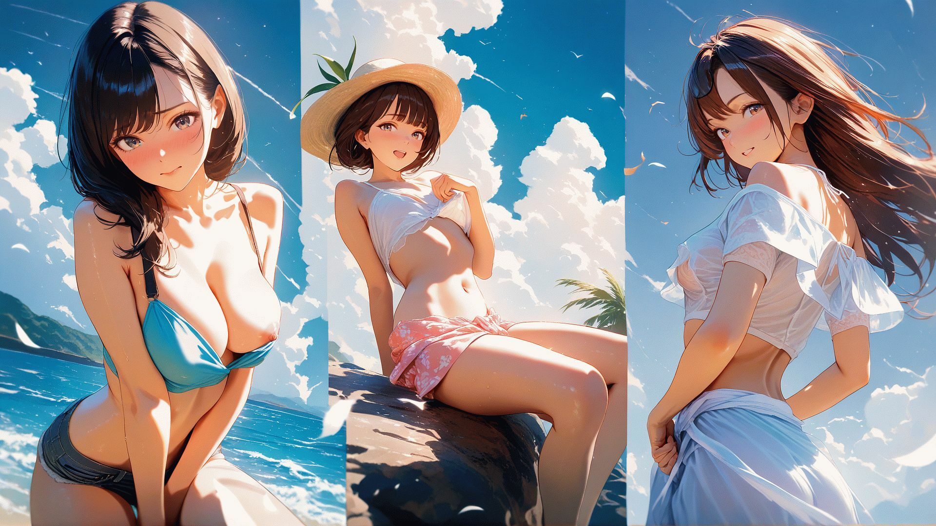 夏の予感  〜水着がいっぱい！〜 - サンプル画像 2