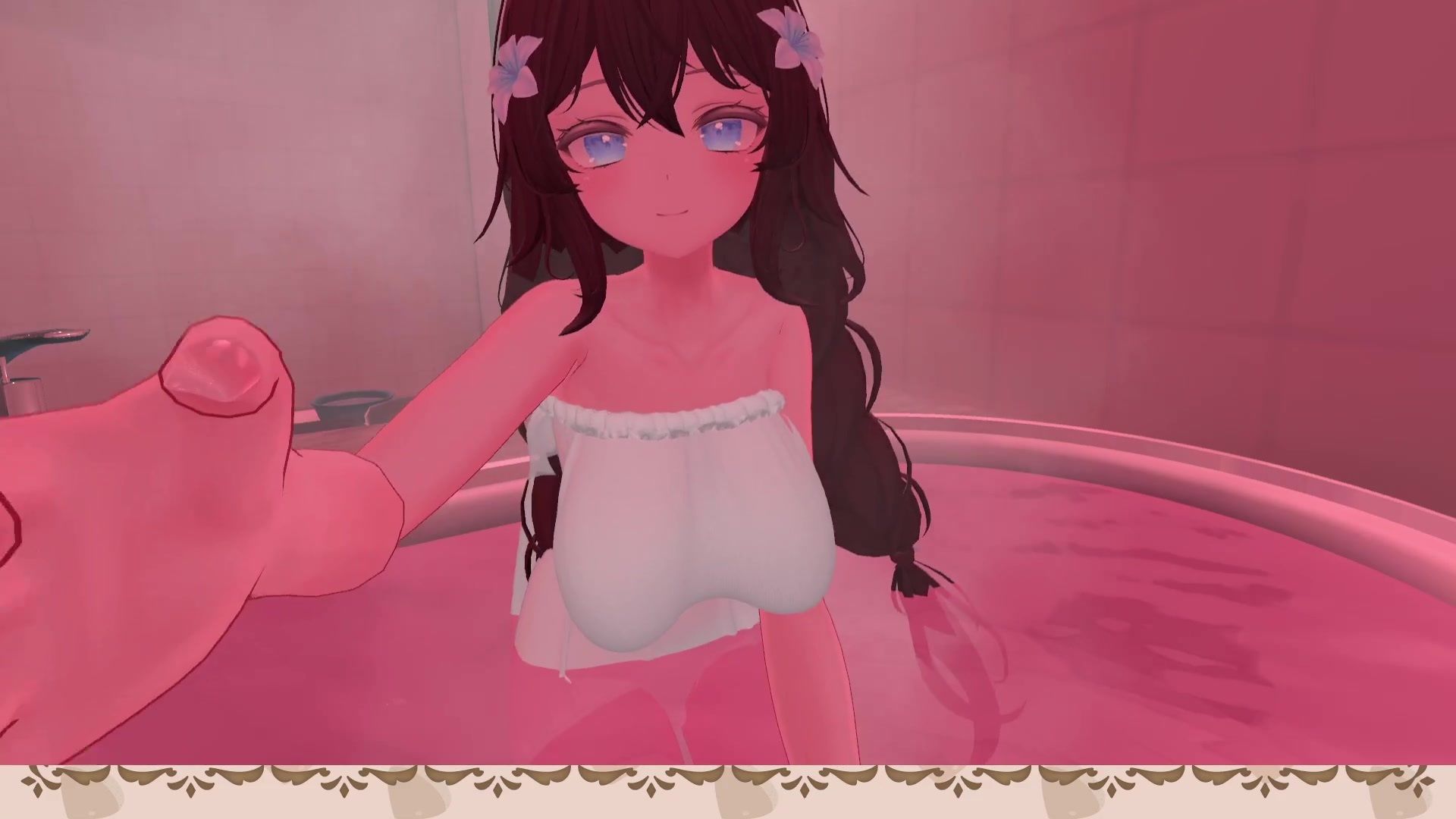 【ChilloutVR】まろんといちゃあましながらおちんぽお射精びゅっびゅ…！  井栗まろん - サンプル画像 7