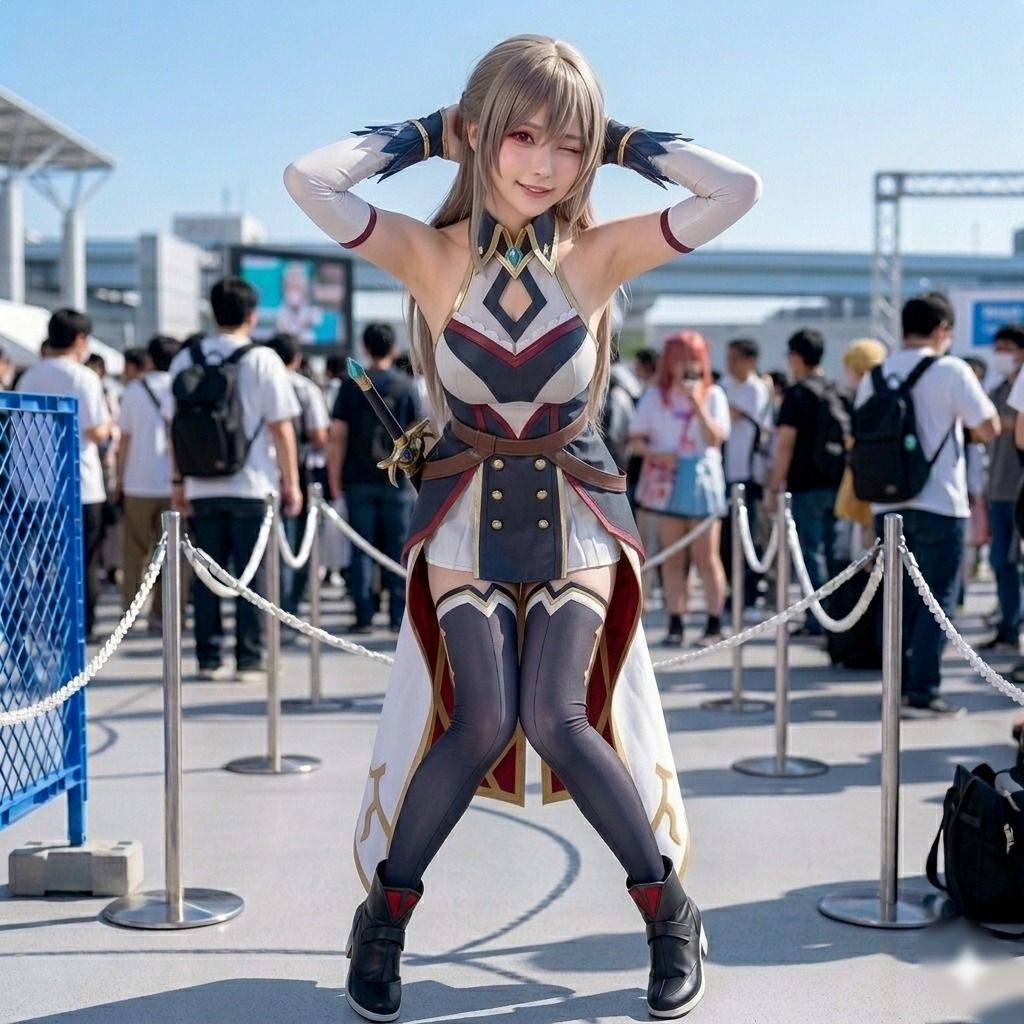 【脱衣コス】フレン・E・ル〇タリオ/に〇さんじ 写真集 グラビア - サンプル画像 6