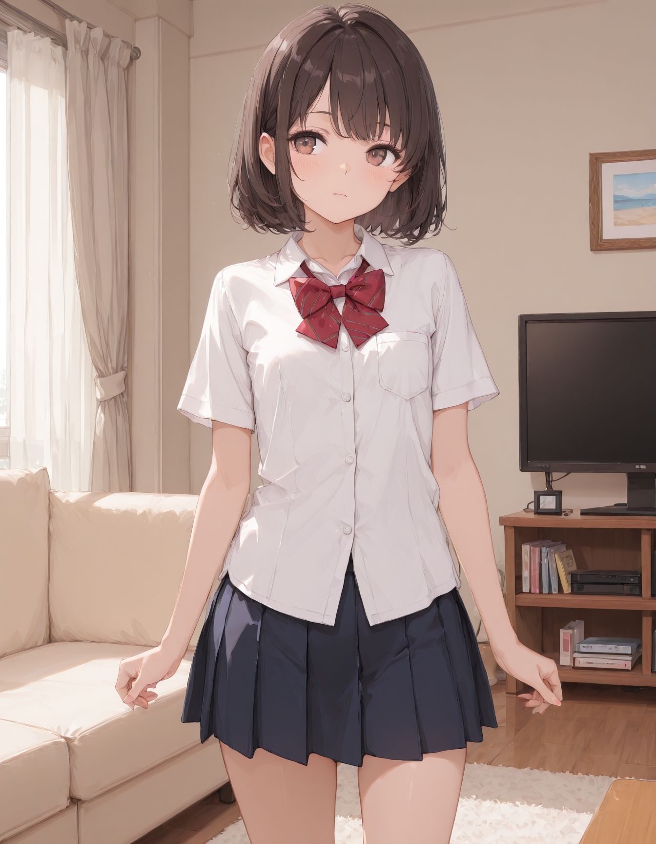 女子校生になっても生意気な妹をわからせた - サンプル画像 1