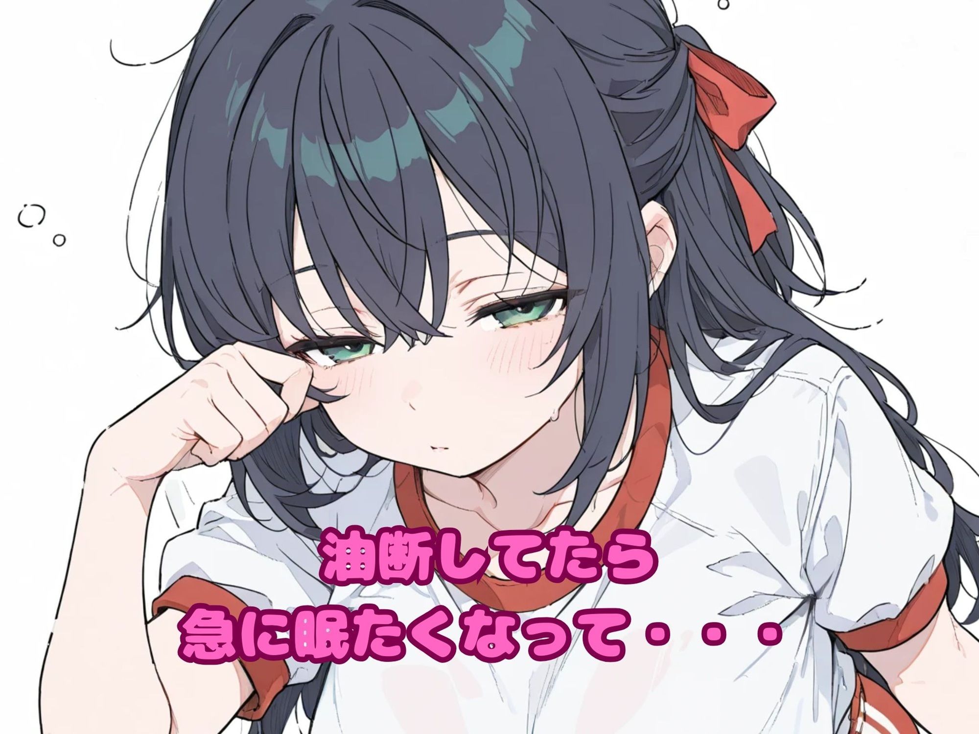 おねんねJ○〜体操服姿で来た女の子が保健室でおねんねしてる間に●●●するお話〜 - サンプル画像 2