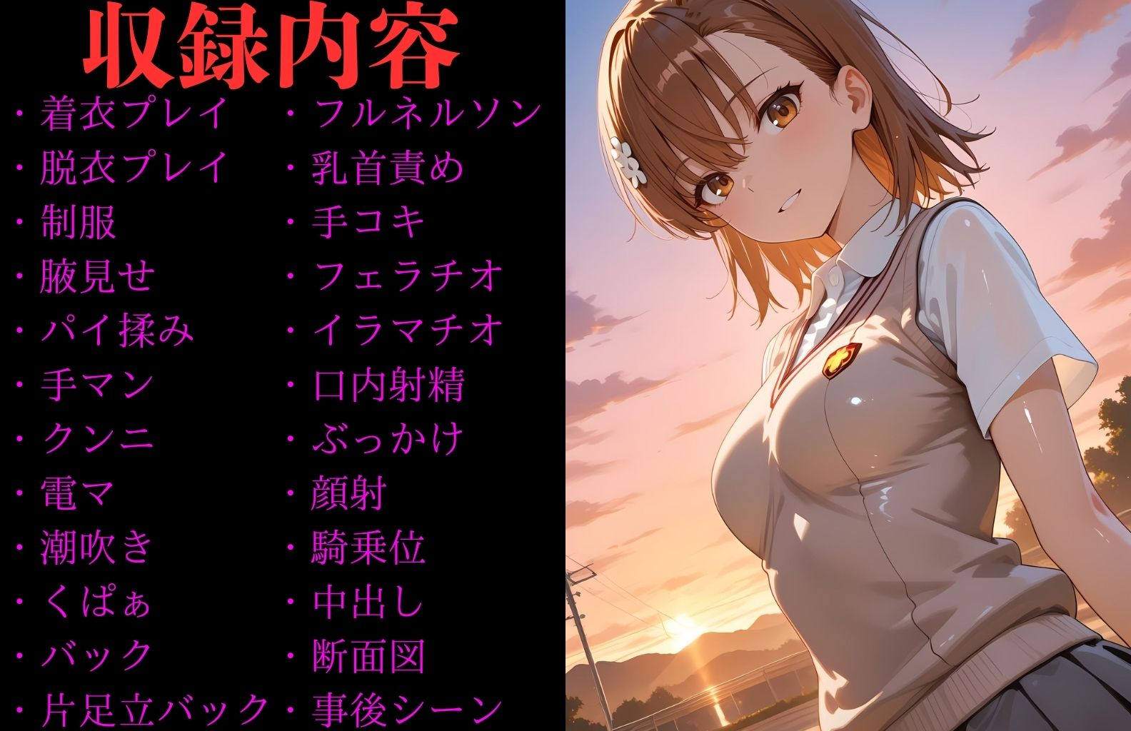 御〇美琴 ヒロイン寝取られ集 - サンプル画像 1