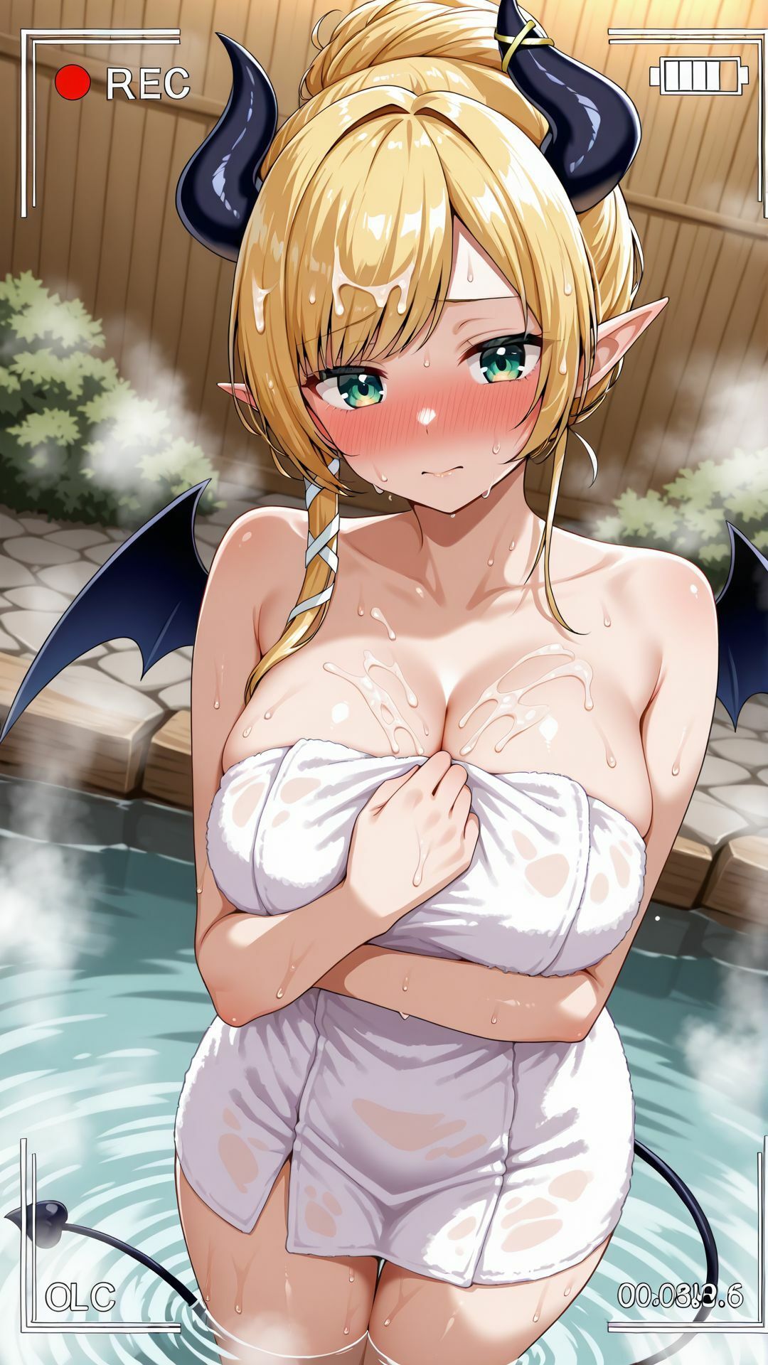 【差分102枚】撮影CG集 温泉編 癒月〇ょこ - サンプル画像 9