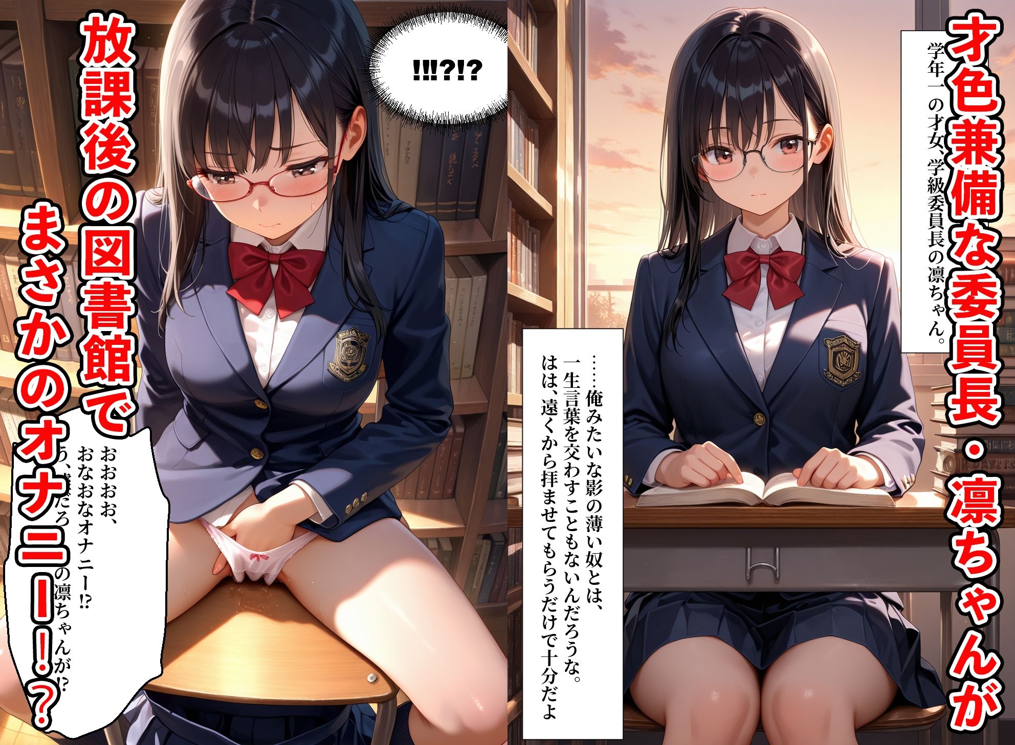 学年1の秀才の弱み握ってわからせセックスしたらメス堕ちした話 - サンプル画像 1