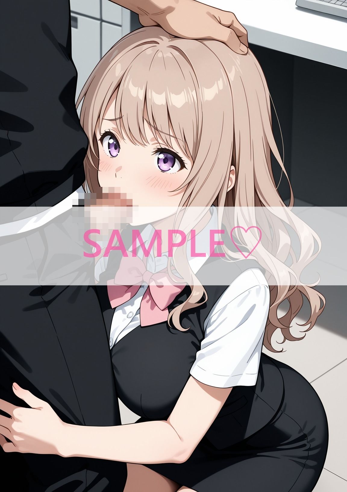 新入社員のおっぱい研修！〜OL新卒ちゃんと制服着たままオフィスでセックス開始〜 - サンプル画像 7