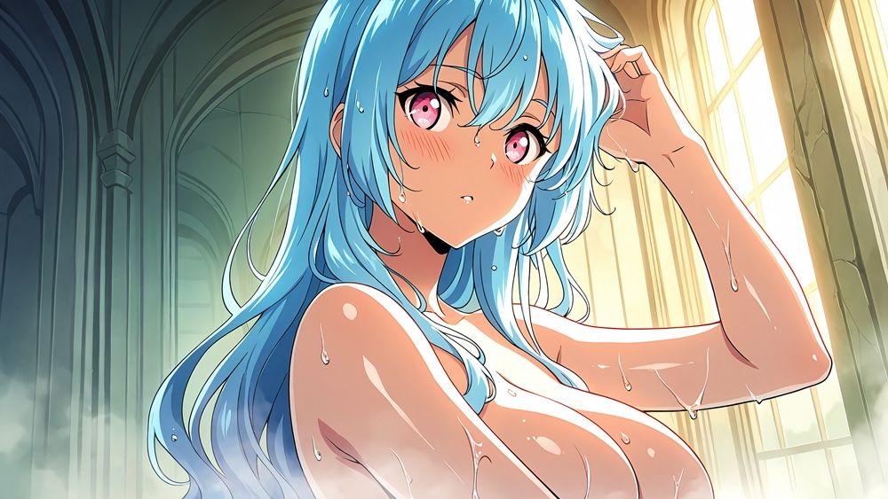 爆乳赤青アイドルがプライベート撮影で種付け懇願【4K】 - サンプル画像 7
