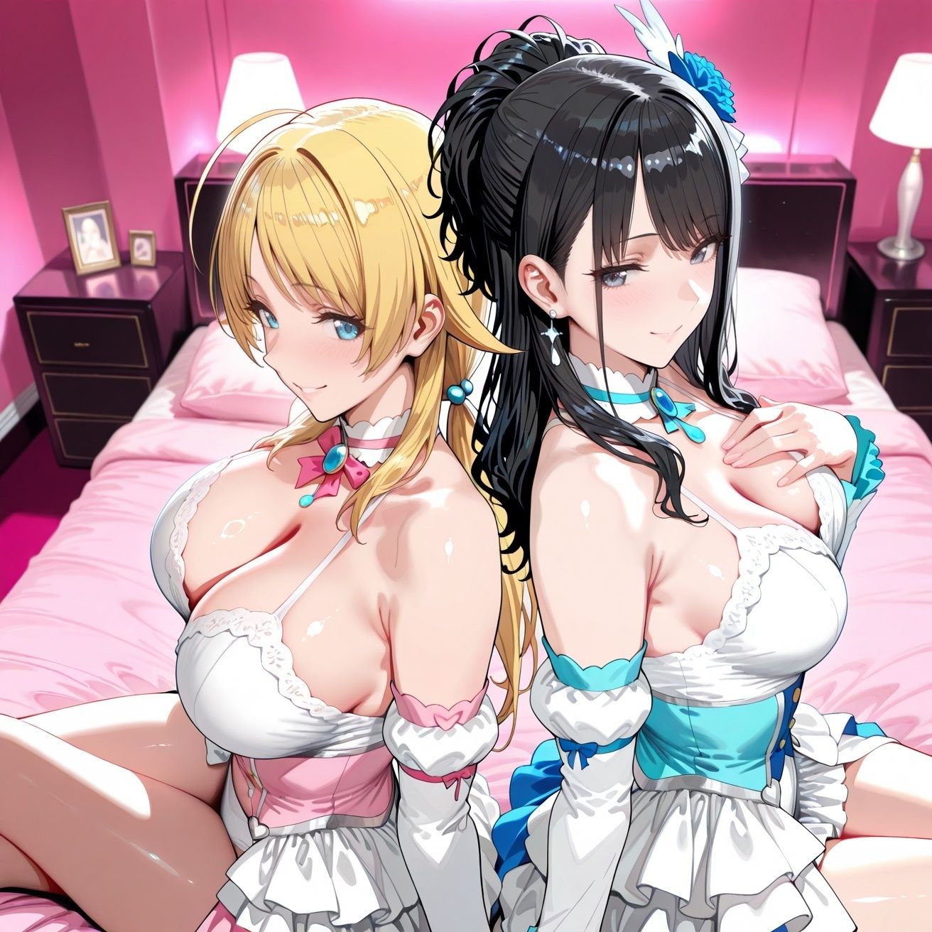 風○灯織＆八○めぐるinホテル - サンプル画像 1