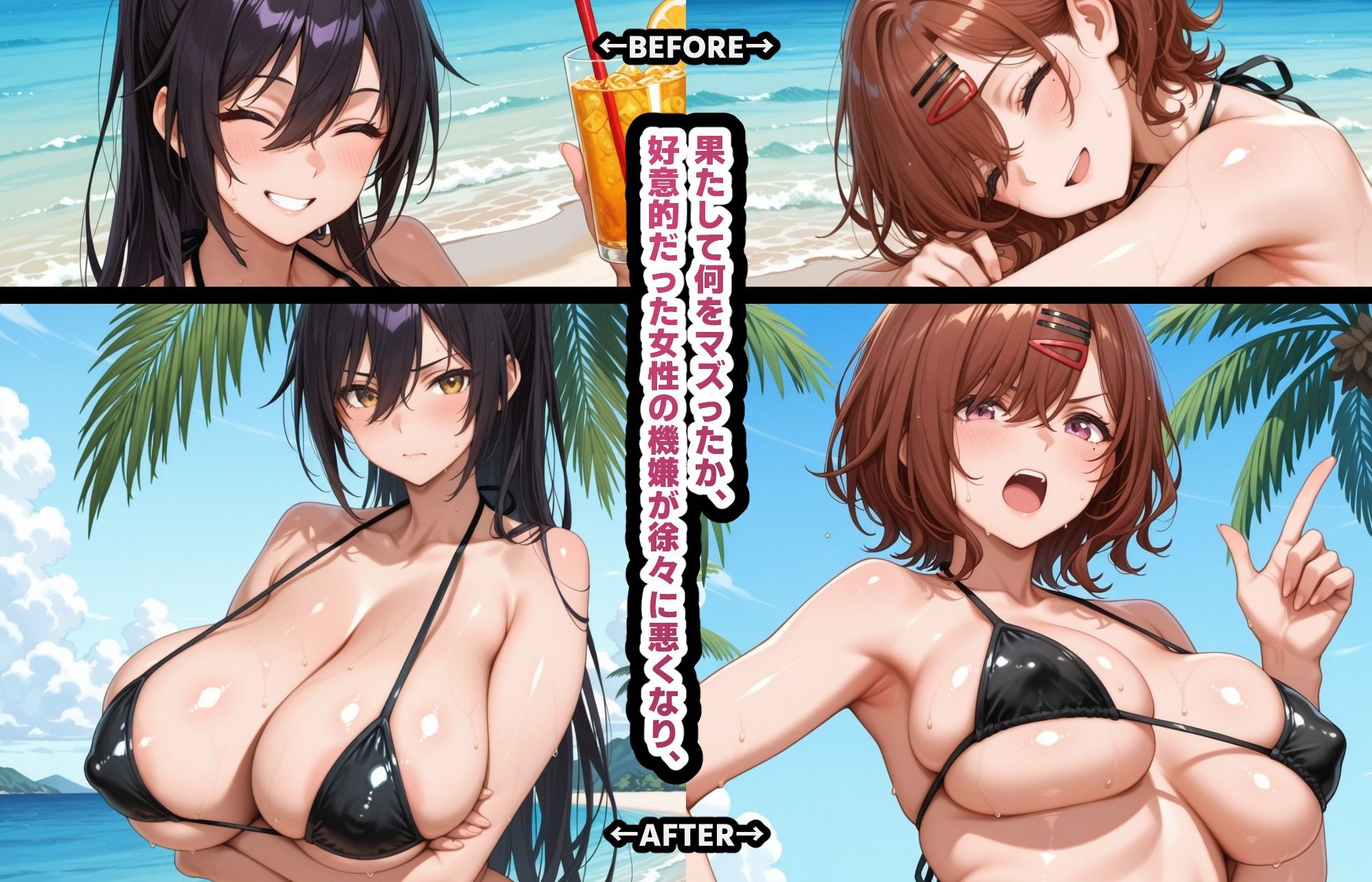 メチャクチャに嫌われてからのレ●プが一番気持ち良いから。【円香＆咲耶】 - サンプル画像 1