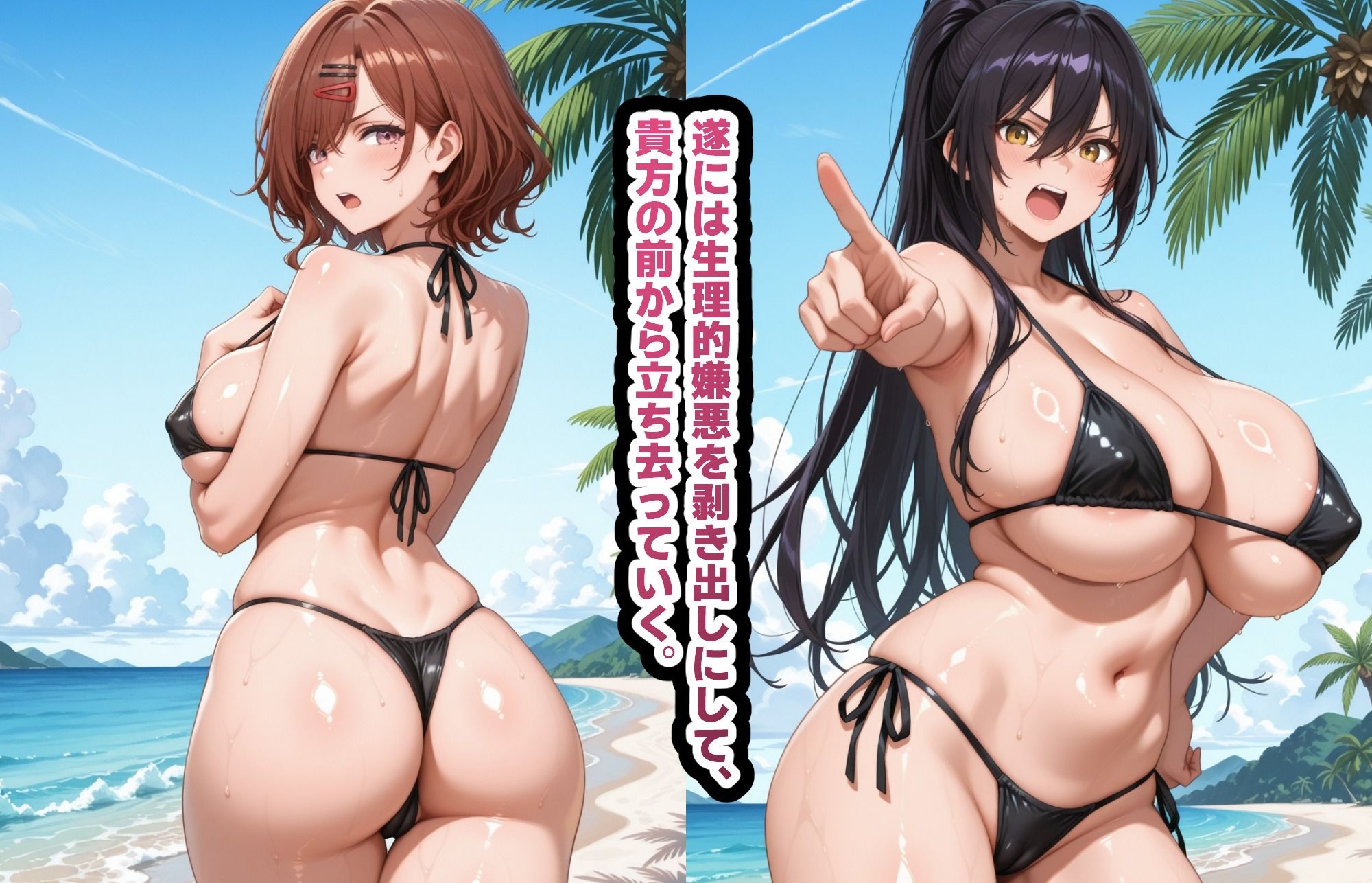 メチャクチャに嫌われてからのレ●プが一番気持ち良いから。【円香＆咲耶】 - サンプル画像 2