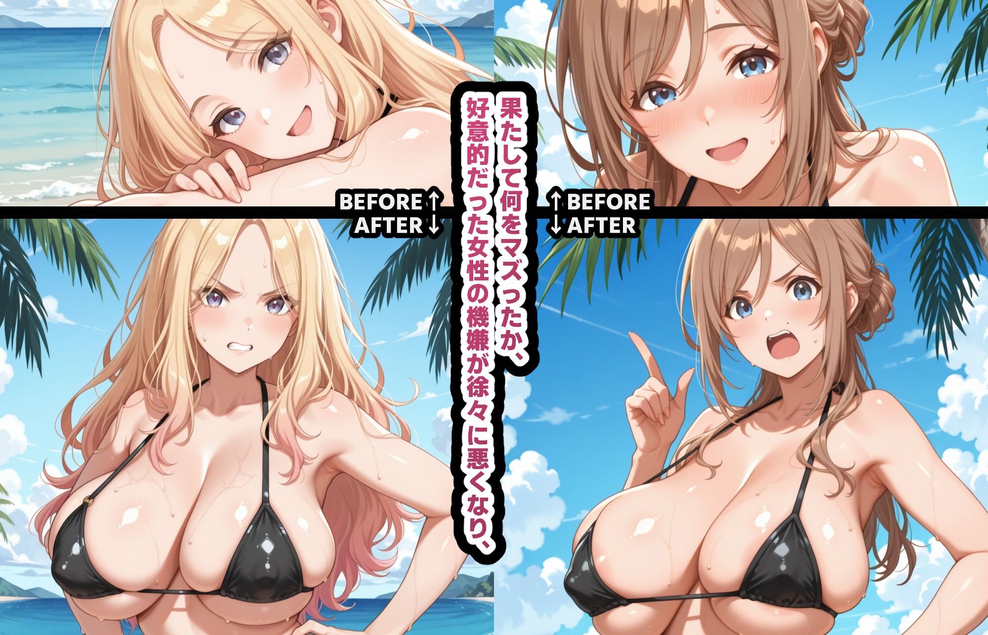 メチャクチャに嫌われてからのレ●プが一番気持ち良いから。【星南＆莉波】 - サンプル画像 1