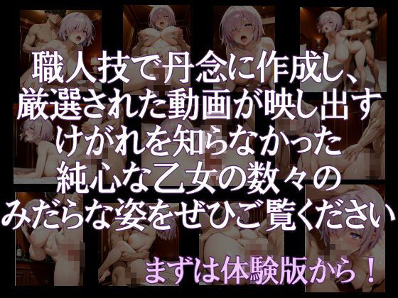 純潔乙女落花妖艶録 其ノ八 マ●ュ・キリ●ライト編 - サンプル画像 2