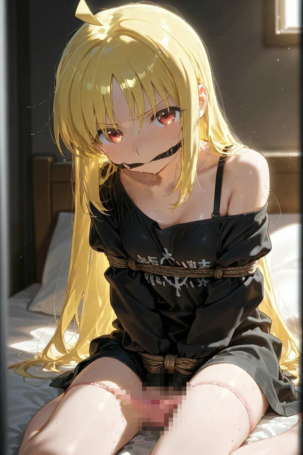 NTR背徳乱交夜 〜結婚式前の彼女が4Pに堕ちる〜 ぼ〇ち・ざ・ろっく！ - サンプル画像 2