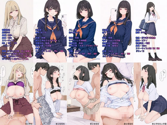 「巨乳爆乳50人！」長乳ロケットおっぱいに上向きおっぱいも！オレのハメ撮り図鑑 - サンプル画像 2