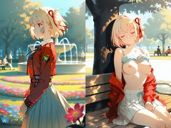 公園の休日に堕とされた秘密任務:絶対服従リコ○○ ちさ〇 - サンプル画像 1
