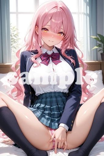 「ねえ…集中できない」制服彼女とお家えっち【CG130枚＋動画2分18秒】 - サンプル画像 2