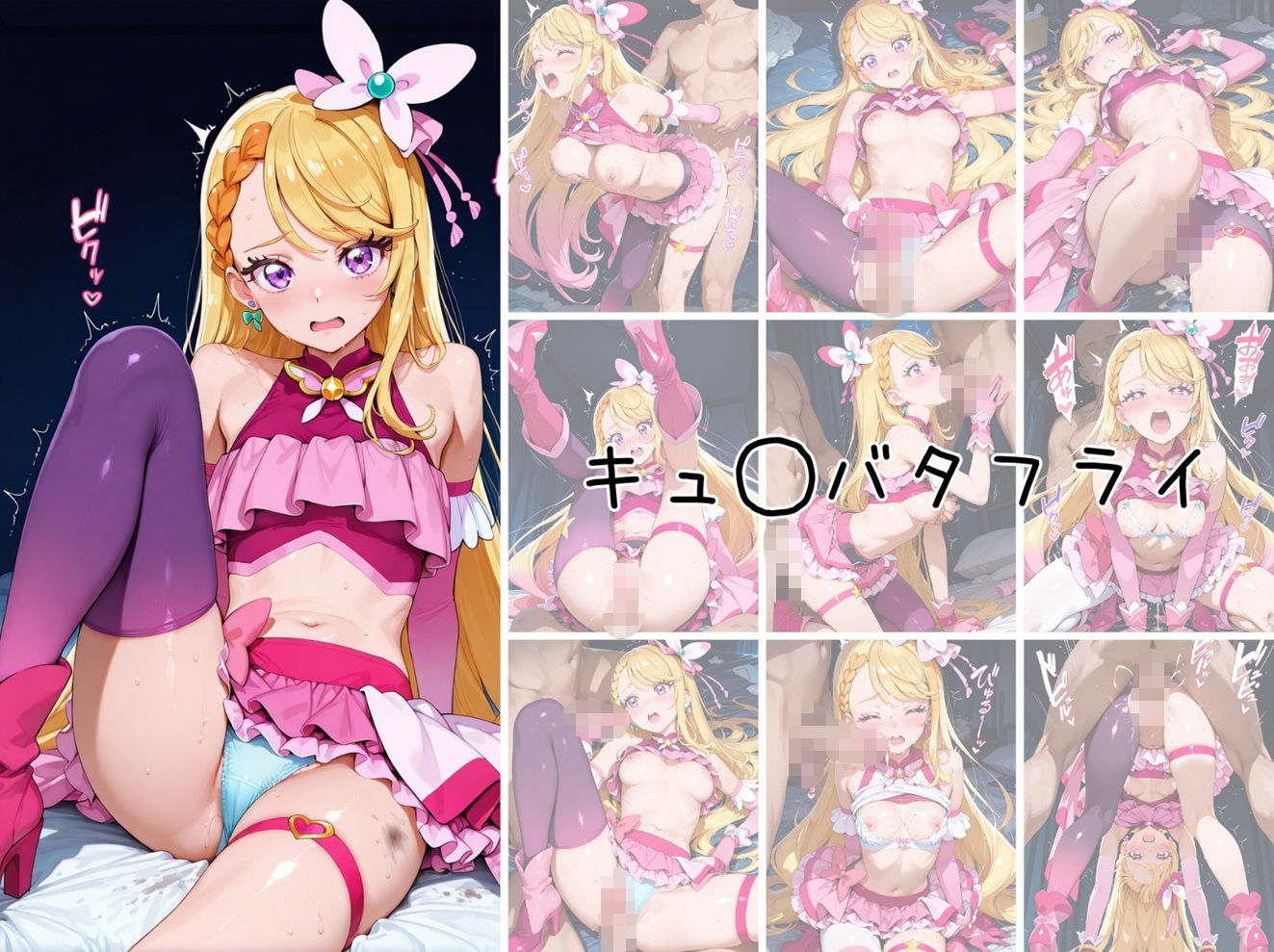 プ〇キュア拘束 敗北ファイル ひ〇がるスカイプ〇キュア編 - サンプル画像 5
