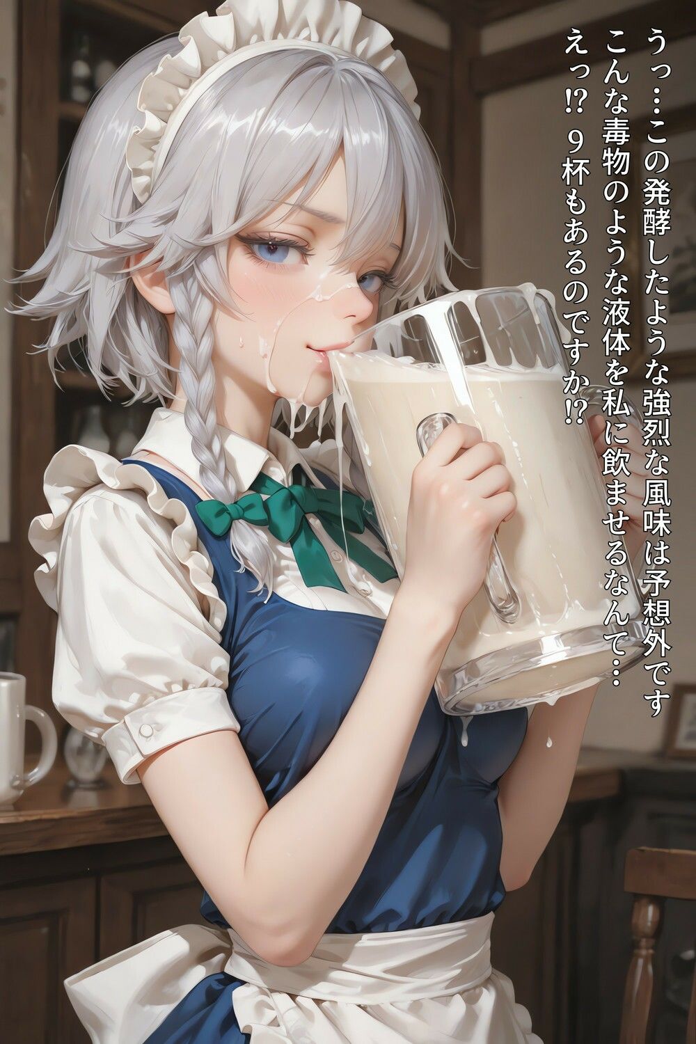 十六夜咲夜の極上体験レポート  地下検証室の七日間 【東方】【7フェチ】【500枚】 - サンプル画像 9