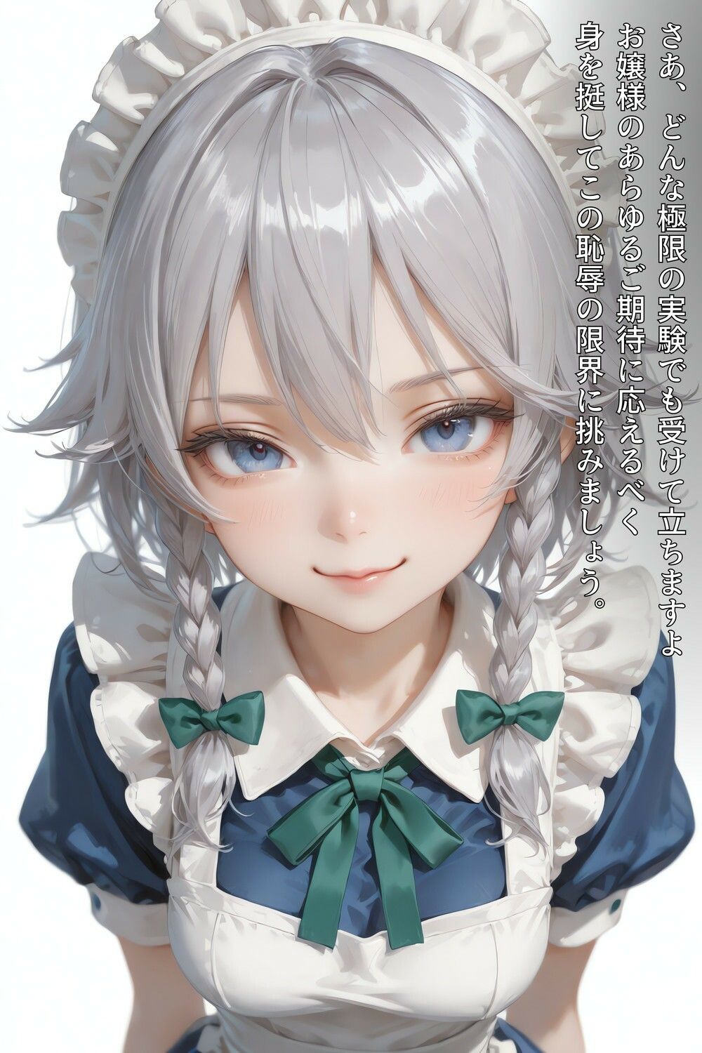 十六夜咲夜の極上体験レポート  地下検証室の七日間 【東方】【7フェチ】【500枚】 - サンプル画像 10