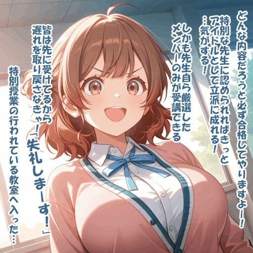 パイズリ異能力おじさん  思考同調 編 - サンプル画像 2