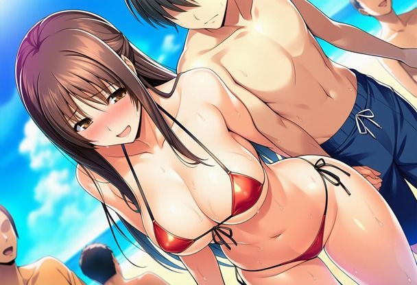 いいなり鮎美（真夏のビーチ編） - サンプル画像 3