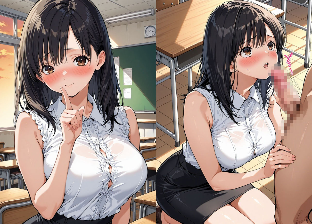 頼めばヌいてくれるあや先生 - サンプル画像 2