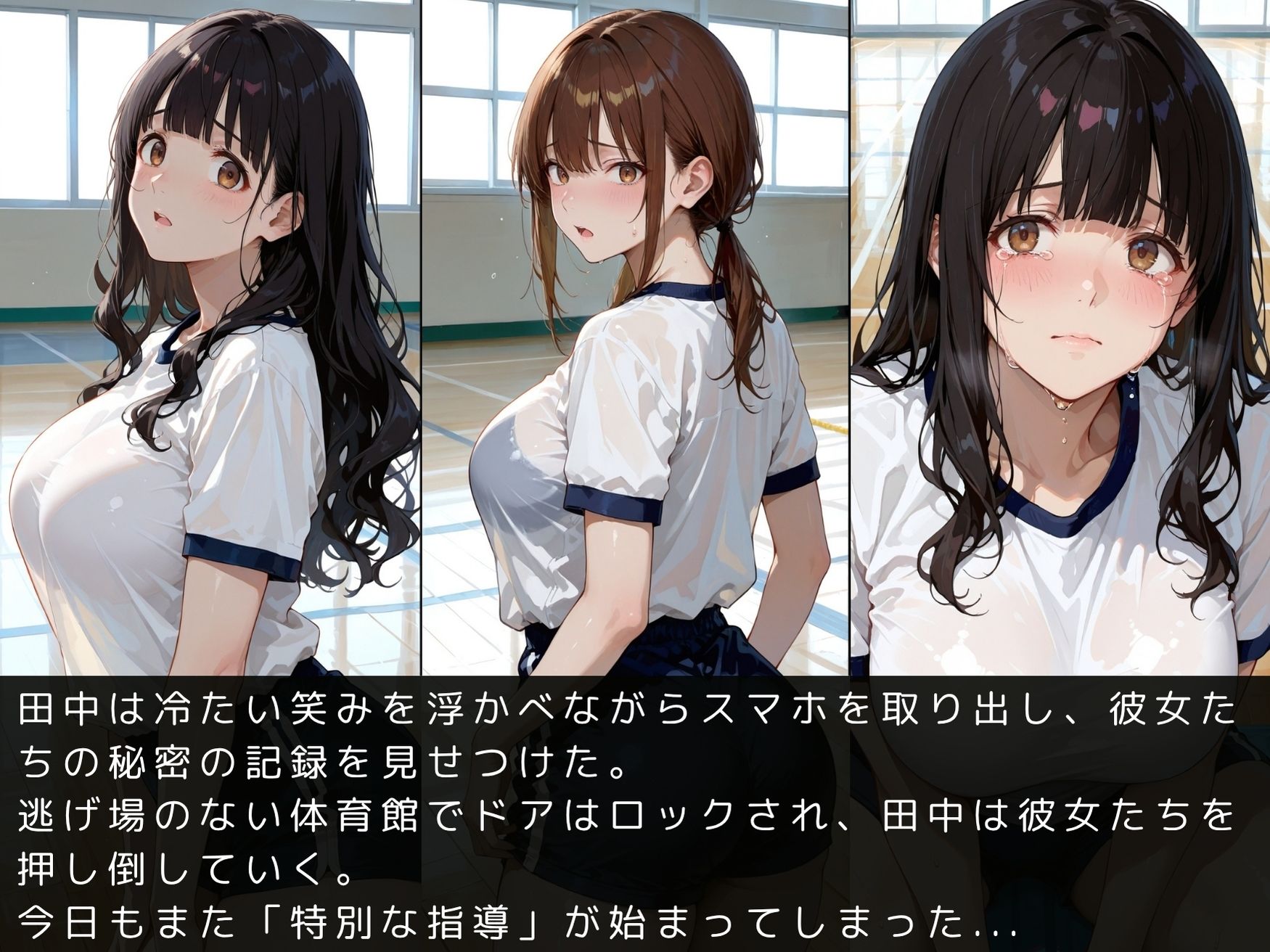 放課後の性指導〜禁断の記録〜体育館編 - サンプル画像 6