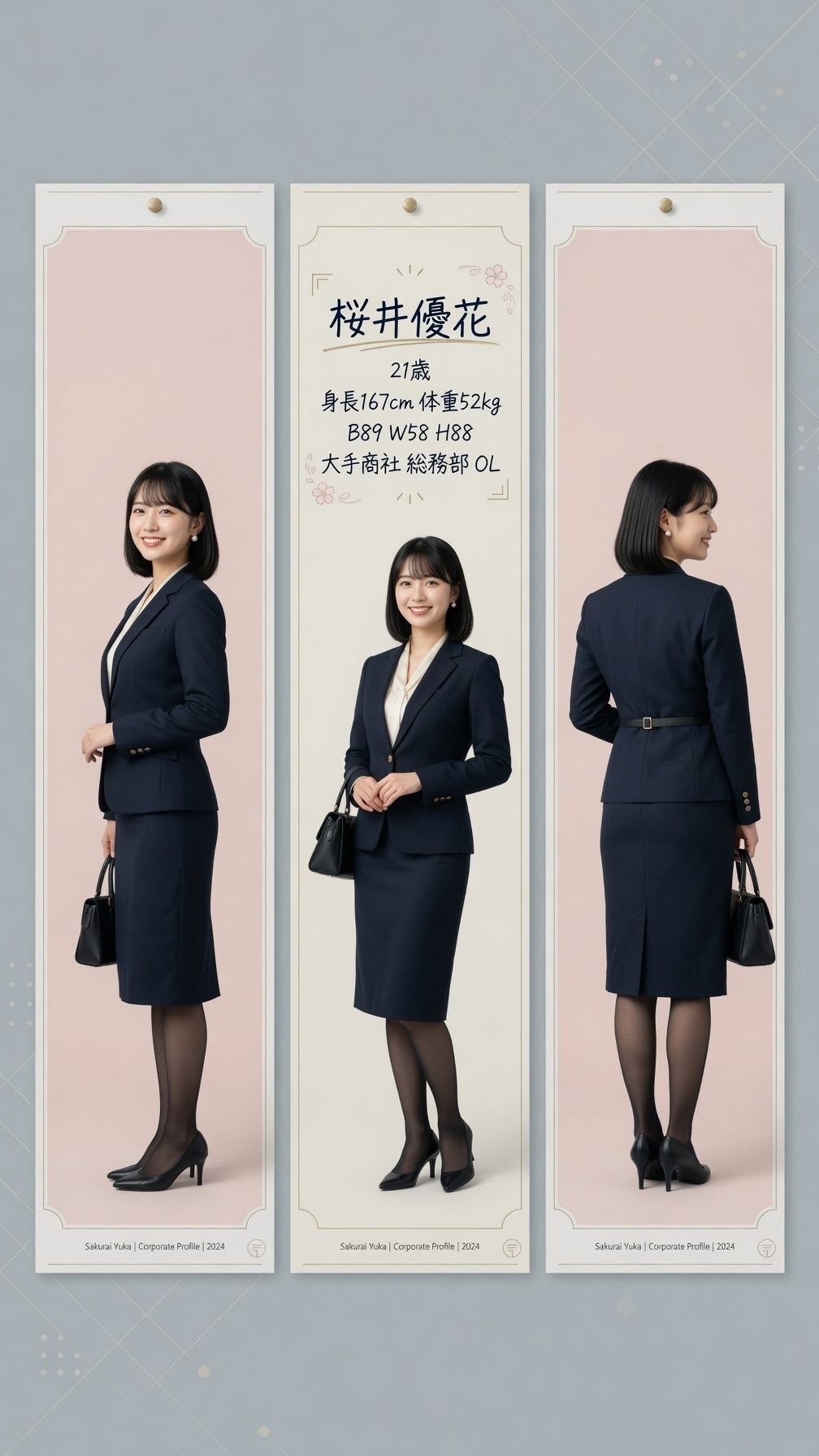 私のお仕事図鑑_元ミスコン優勝OL桜井優花 - サンプル画像 1