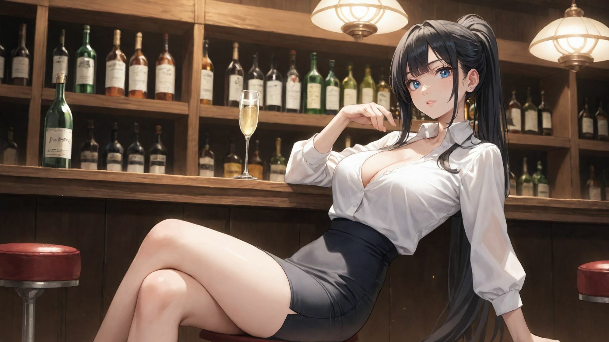 元共演者の女教師が深夜ホテルでKカップパイズリSEX〜着衣パイズリ種付けプレスで快楽堕ち〜 - サンプル画像 2