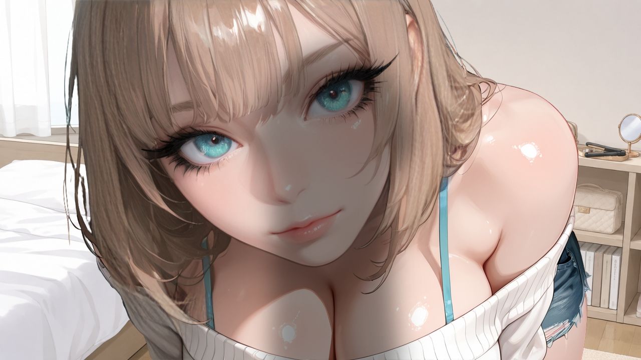 ギャルが俺の部屋に来た日 〜巨乳白ギャル筆おろしセックス〜 - サンプル画像 3