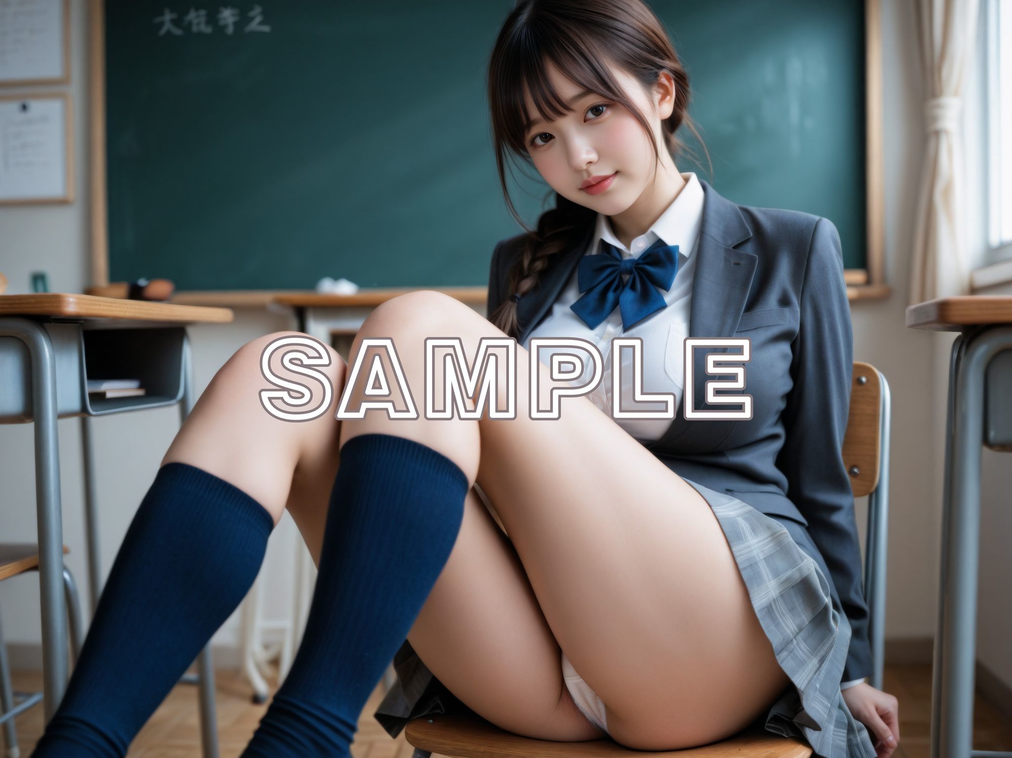 見せたがり女子校生 制服の誘惑 Vol.4 - サンプル画像 4