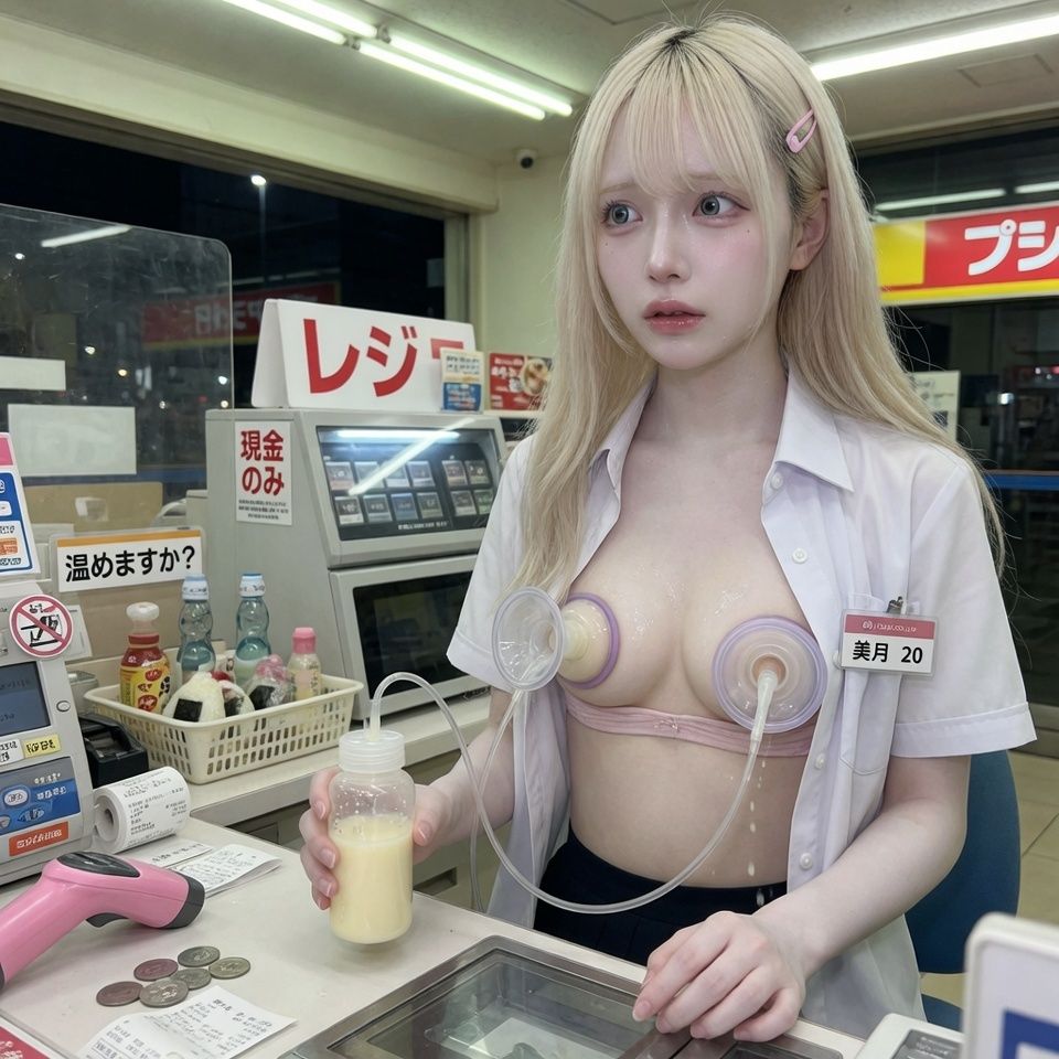 母乳が買えるコンビニ - サンプル画像 3