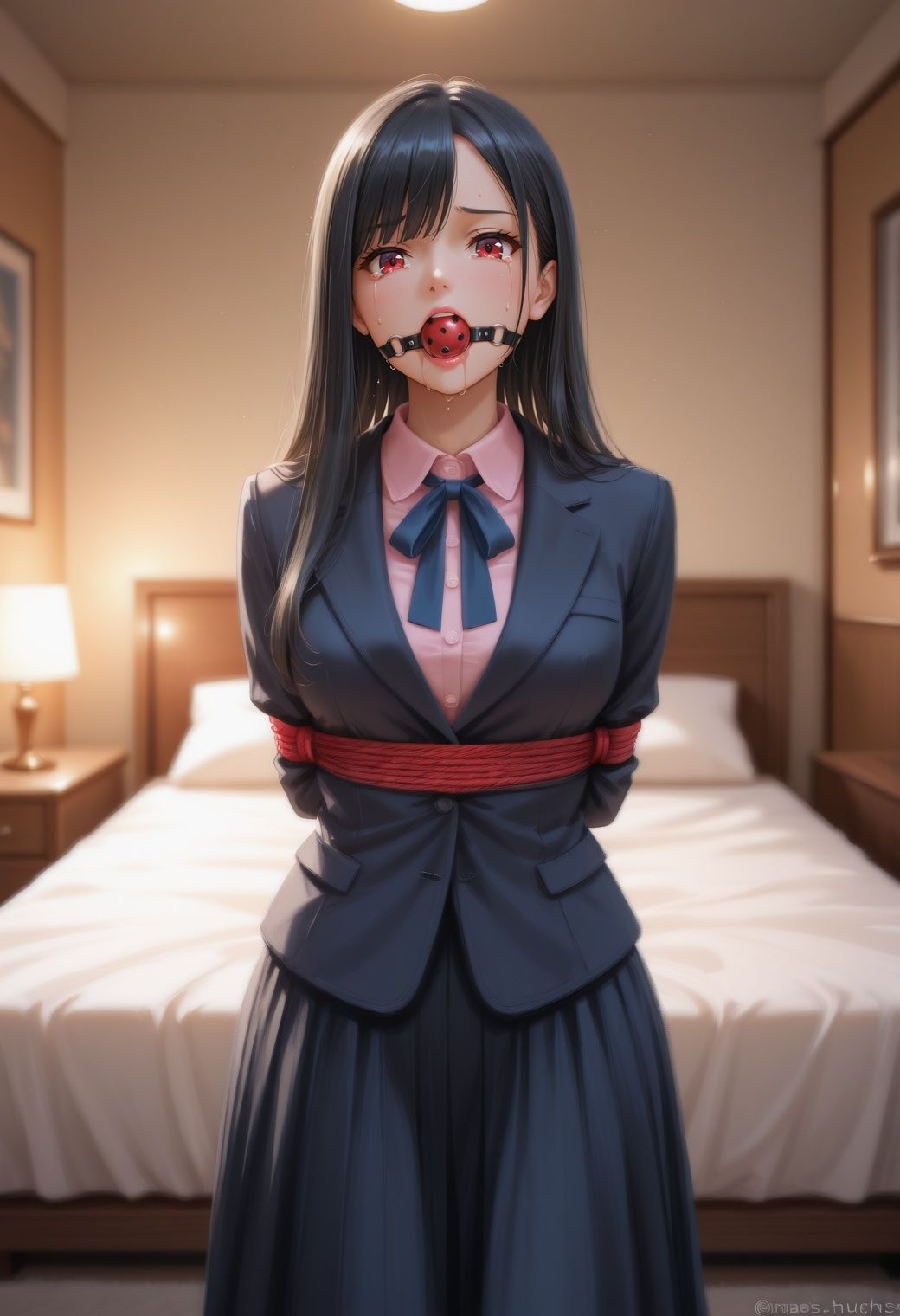 美人OL ヨ〇の秘め事:痴●で濡れ、彼氏に抱かれ、催●で犯●れる - サンプル画像 9