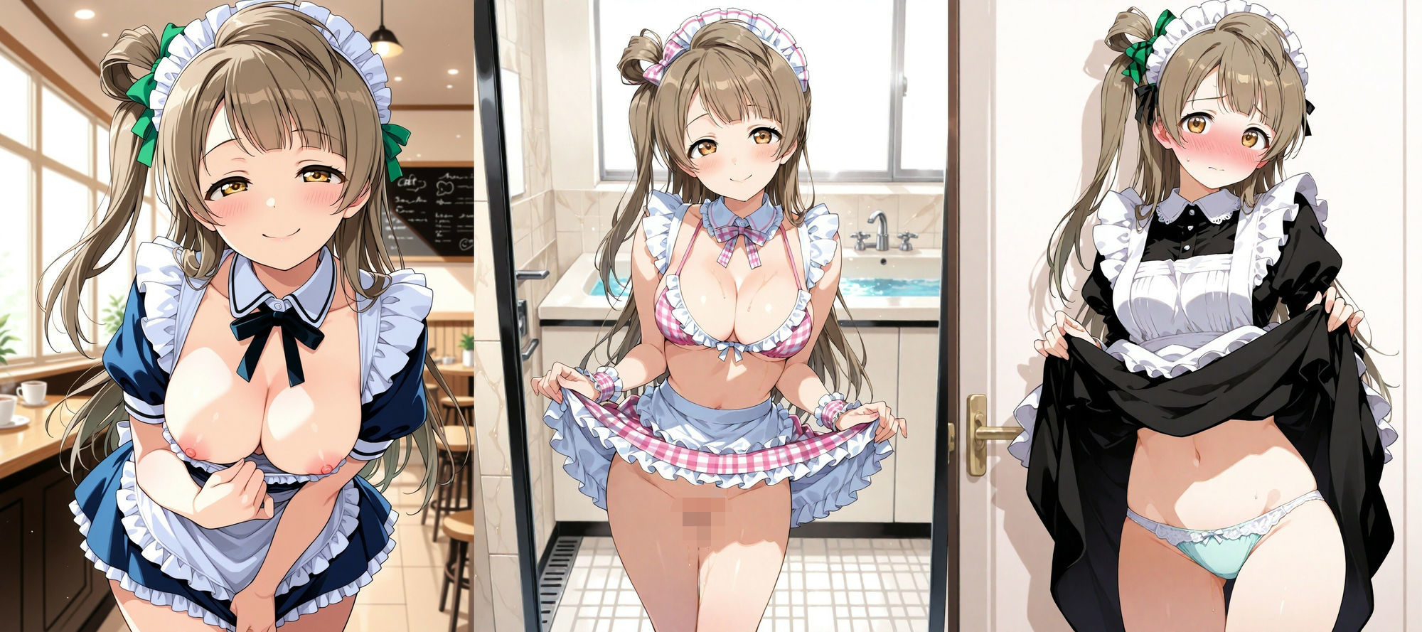 ことりとえっち  メイド編 - サンプル画像 2