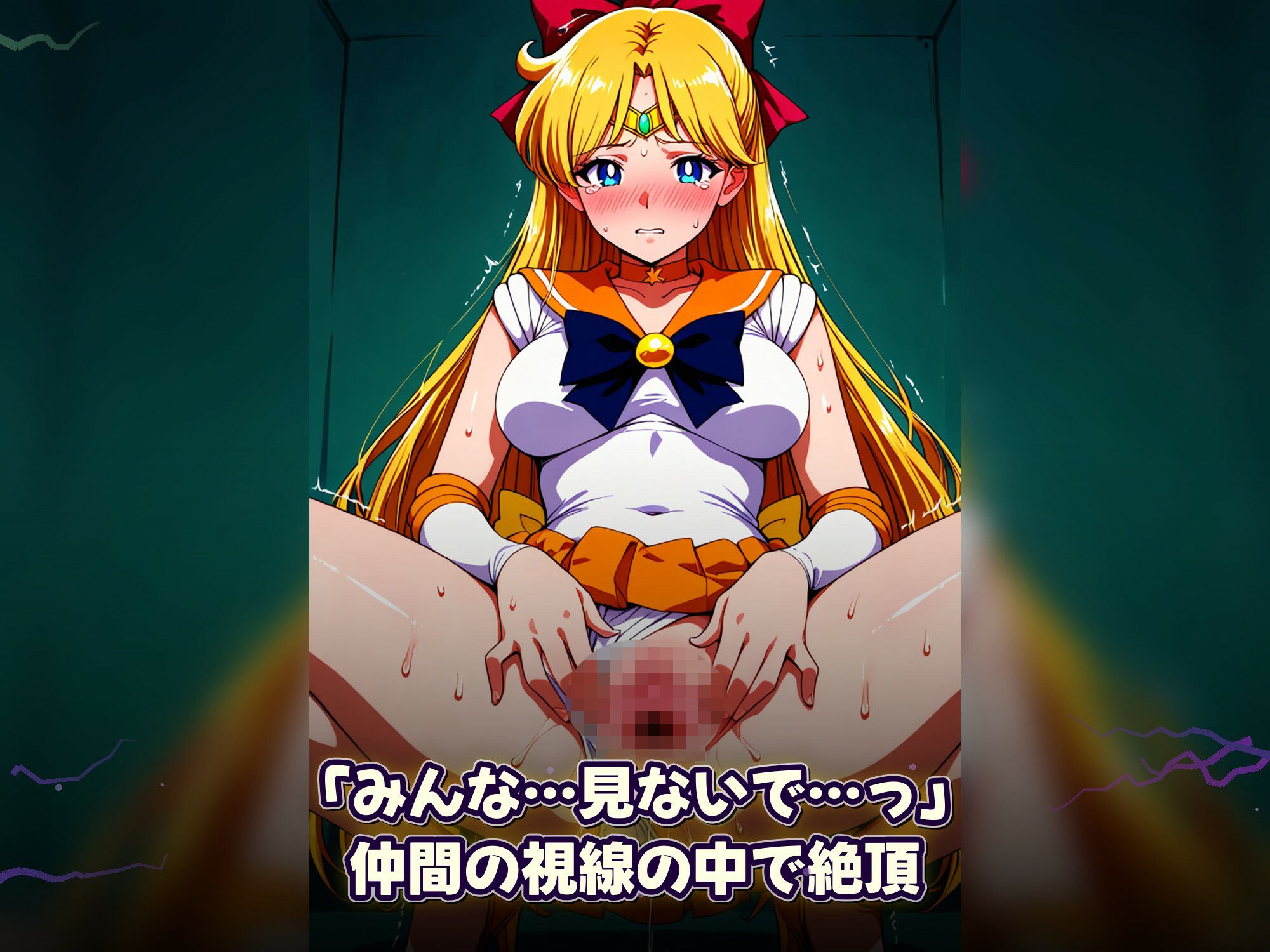 シコすぎたセーラーヒロイン達  〜仲間の前で、仲間と同時に犯●れ孕むまで〜 - サンプル画像 5