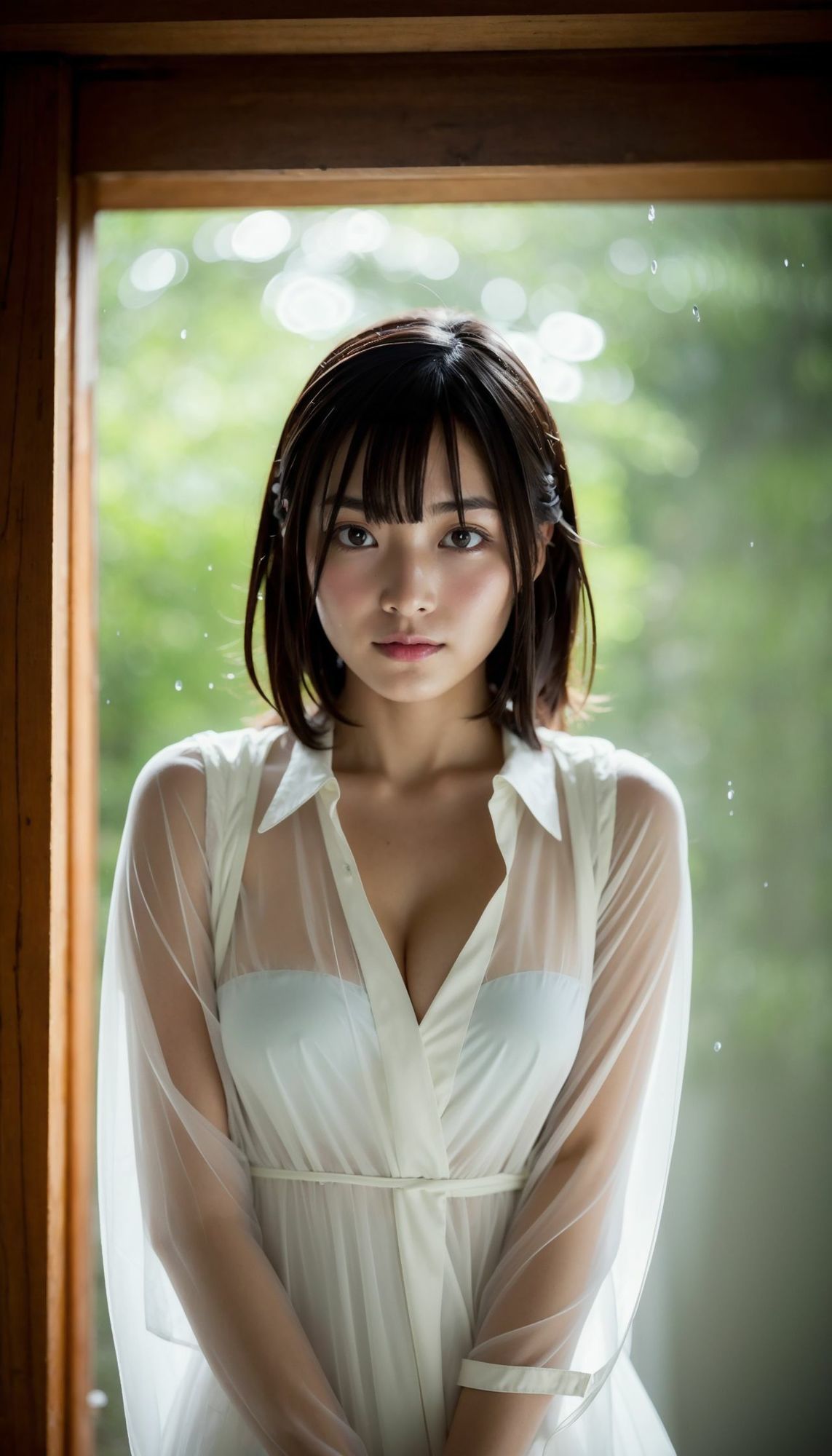 大和撫子 秘められた胸の谷間 第2巻 麗しき巫女の修行とお清め - サンプル画像 5