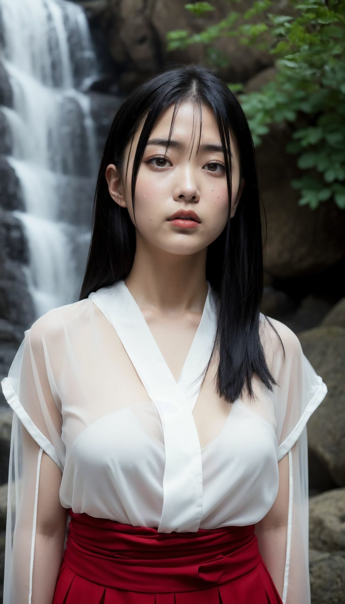 大和撫子 秘められた胸の谷間 第2巻 麗しき巫女の修行とお清め - サンプル画像 10