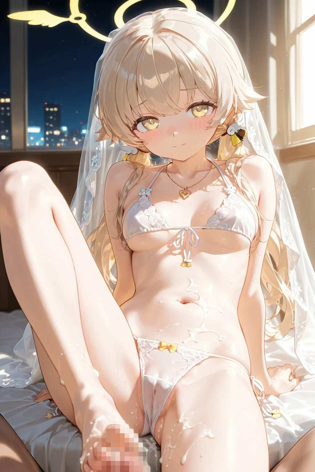 コスプレ彼女のヒミツ日記 ブ〇ーアーカイブ 6 - サンプル画像 1