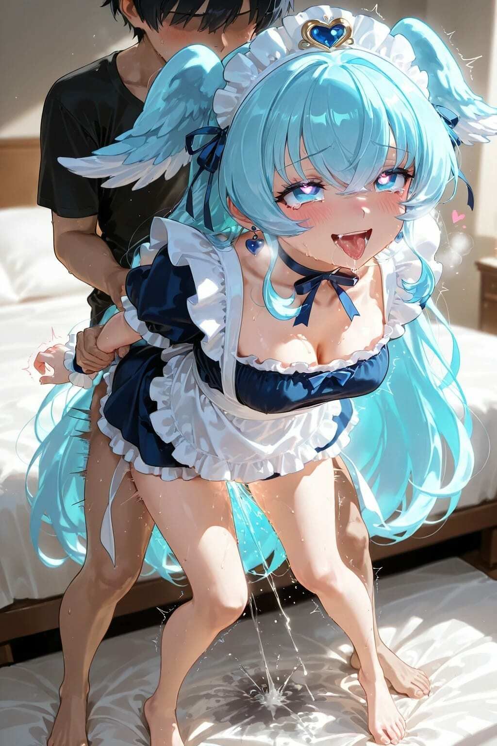 コスプレナイト 〜ネコミミ＆メイドと家で海辺で〜 プ〇キュア - サンプル画像 3